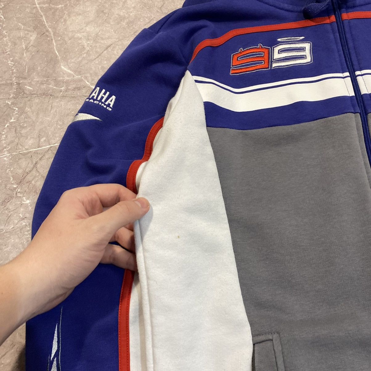 Yamaha VINTAGE YAMAHA RACING BIG LOGO ZIP HOODIE Size US M / EU 48-50 / 2 - 11 Thumbnail