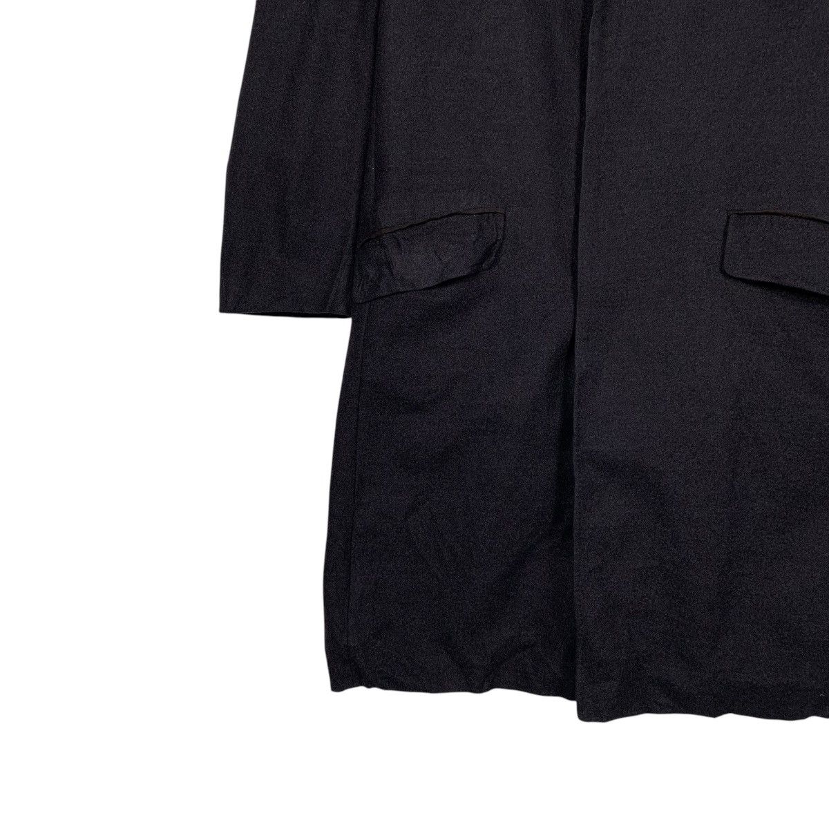 Lanvin Lanvin Black Wool Coat Size US L / EU 52-54 / 3 - 4 Thumbnail