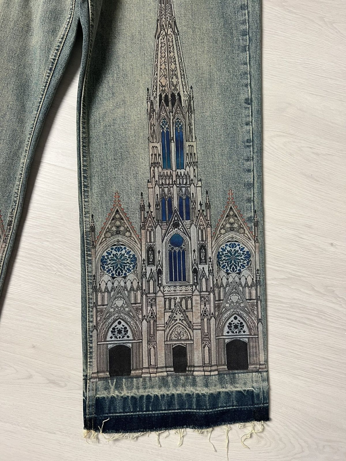 MLB Bravest Studios Cathedral Denim Size US 34 / EU 50 - 2 Thumbnail