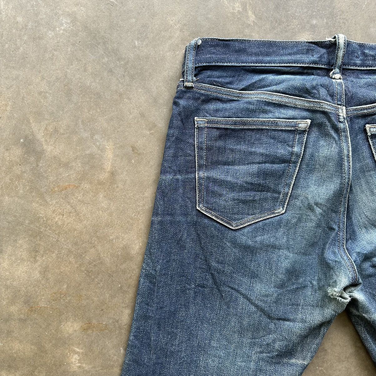 Japanese Brand W32 🔥 Vtg Japanese Faded Denim Jean Pant Size US 32 / EU 48 - 12 Thumbnail