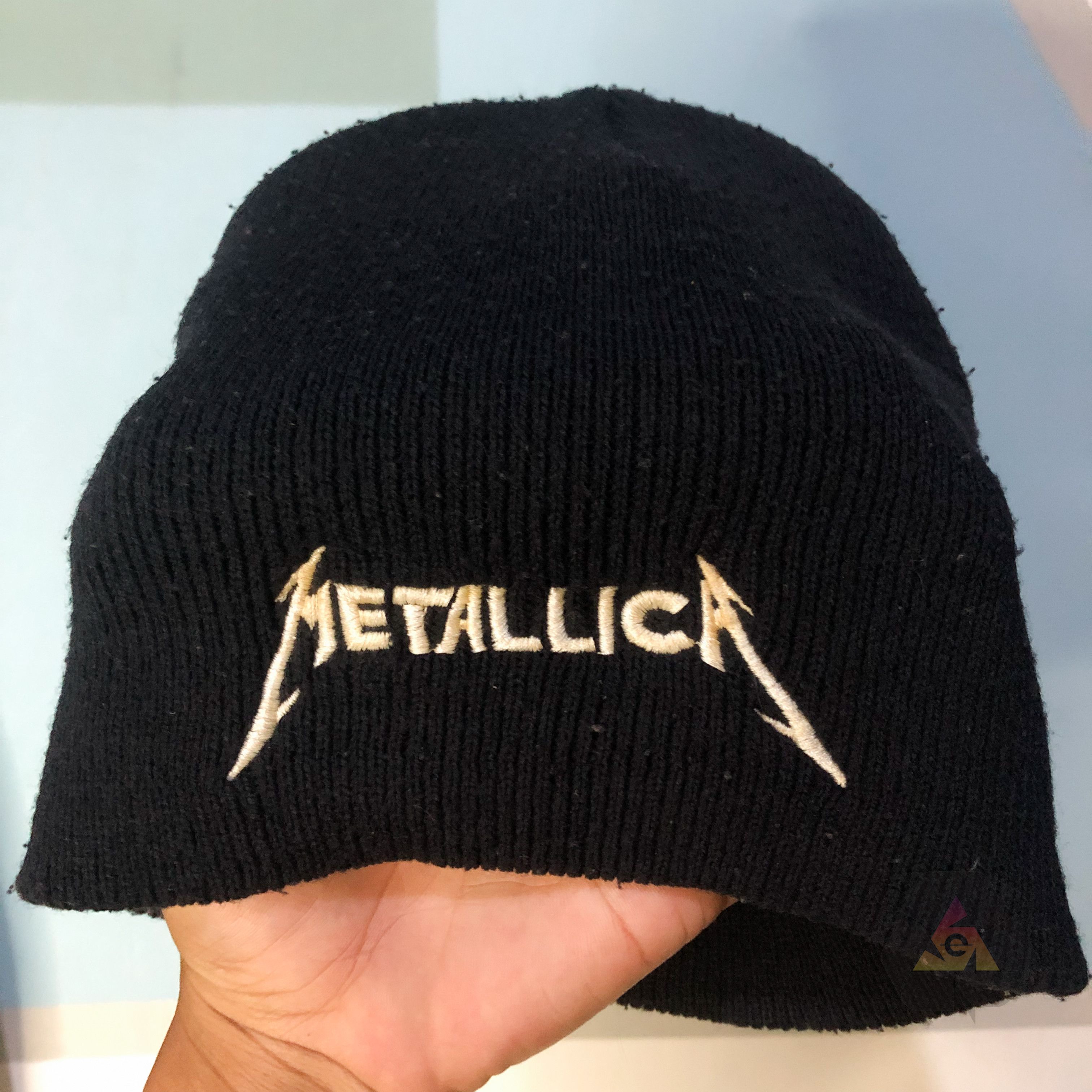 Vintage Metallica Beanie Hat Logo Y2K Size ONE SIZE - 8 Thumbnail