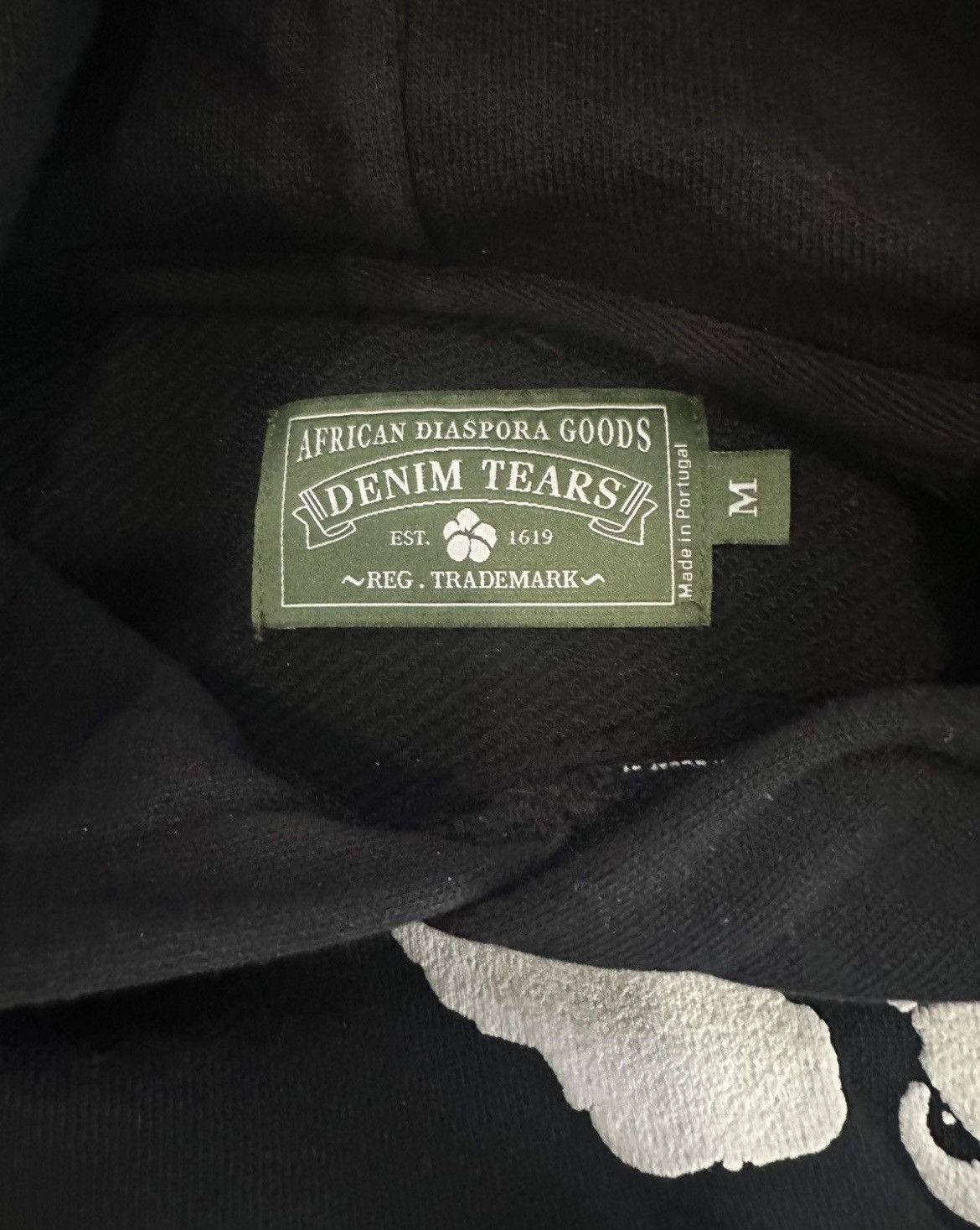 DENIM TEARS DENIM TEARS COTTON WREATH SWEATSHIRT BLACK Size US M / EU 48-50 / 2 - 2 Thumbnail