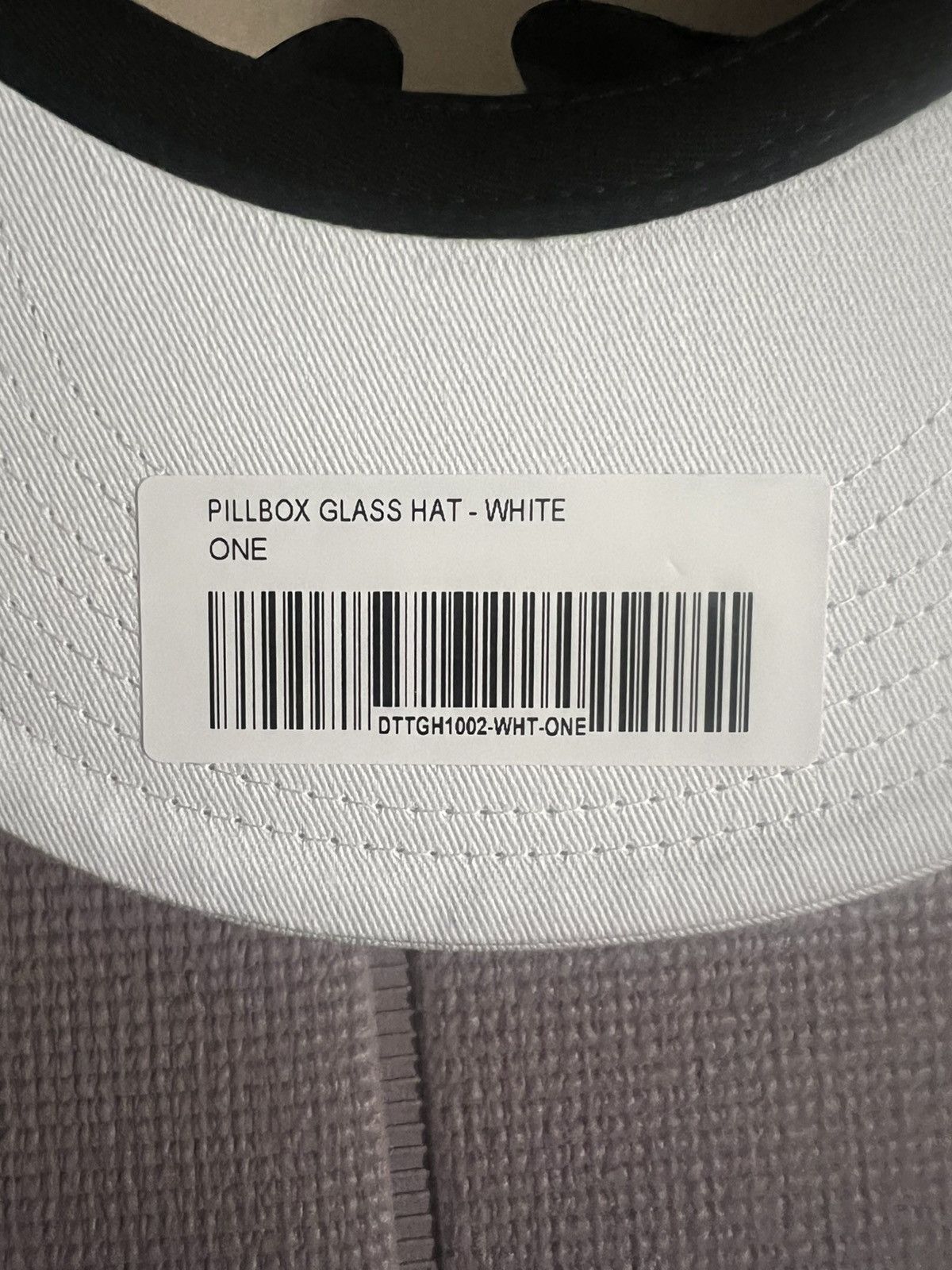 DONT TAP THE GLASS LE FLEUR GOLF WANG PILLBOX HAT