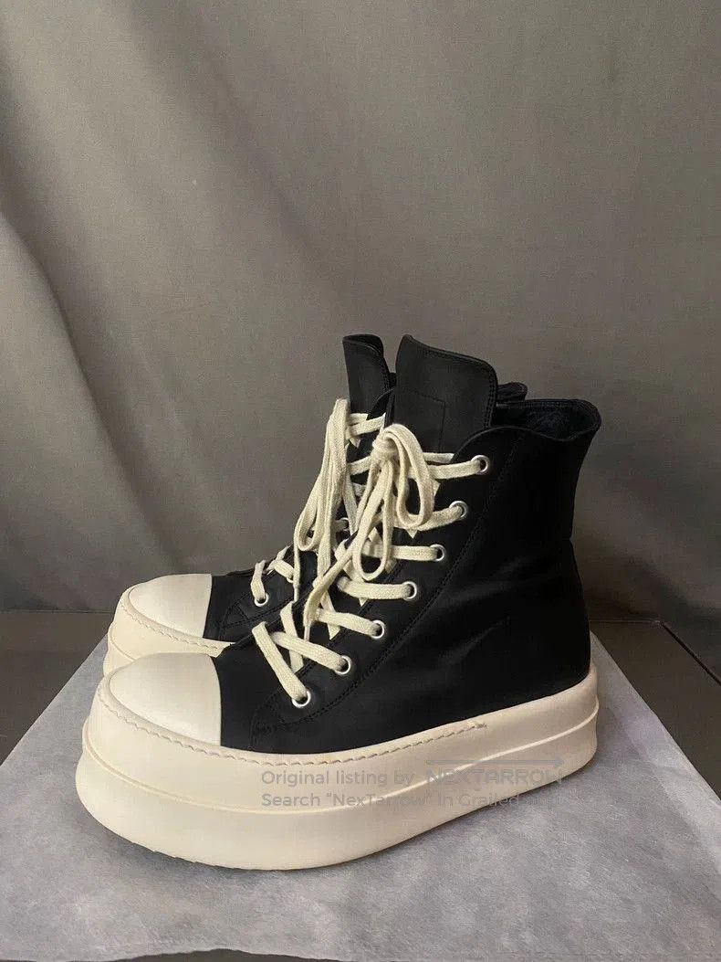 Rick Owens Rick Owens High-Top Platform Sneakers Size 39. Size US 6.5 / EU 39-40 - 1 Thumbnail