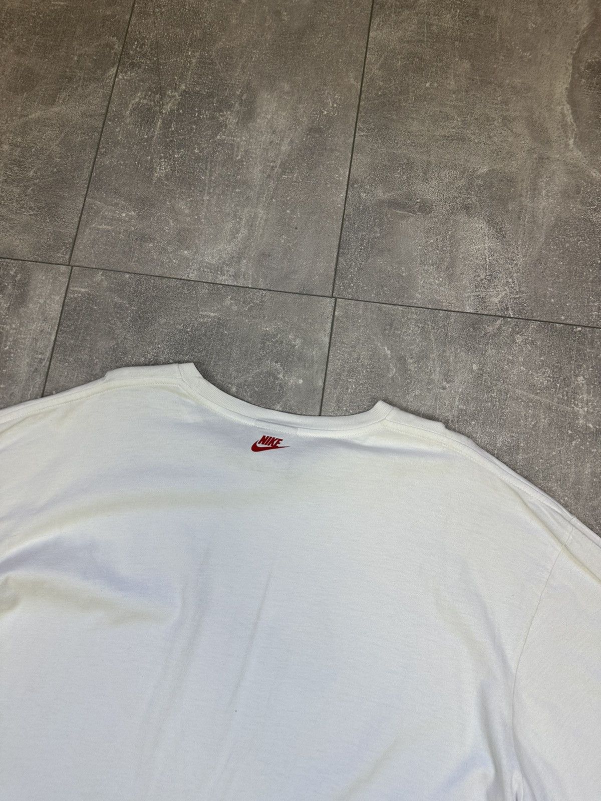 Vintage Men’s vintage Nike tee overprint logo y2k drill Size US XXL / EU 58 / 5 - 11 Thumbnail