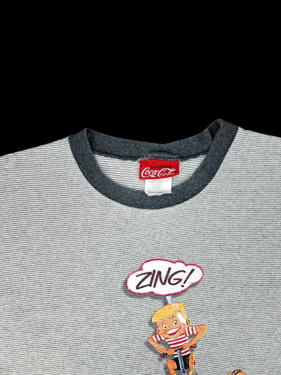 Coca Cola Vintage 90s Coca Cola Bike Boy Tees Size US L / EU 52-54 / 3 - 8 Thumbnail