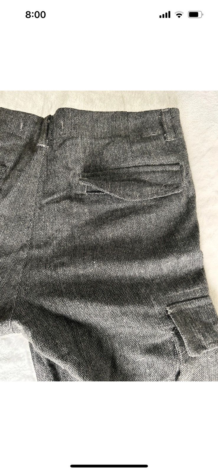 Richie Le Collection Richie Le Cargos RLC-430 Size 30 Textured Utility Zip Pocket Size US 30 / EU 46 - 3 Thumbnail