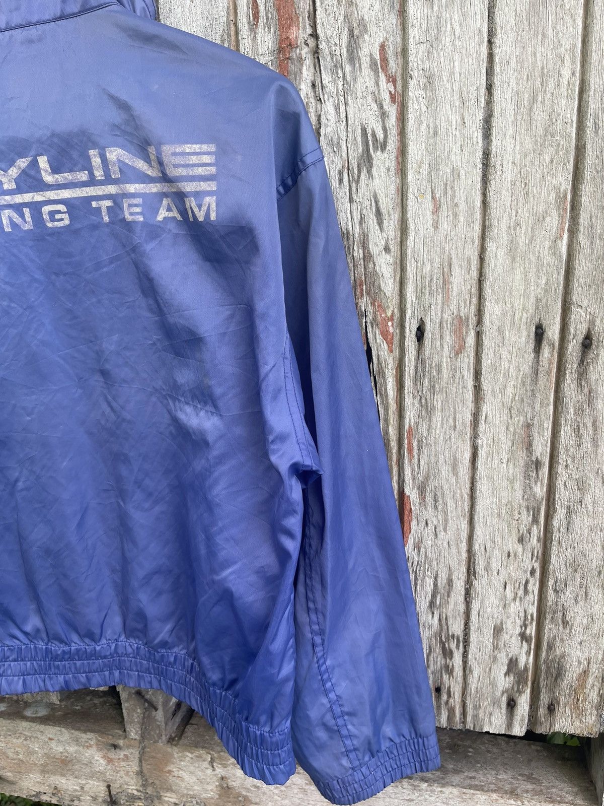 Japanese Brand × Vintage Vintage Skyline Racing Team Nylon Jacket (1990s) Size US M / EU 48-50 / 2 - 10 Thumbnail