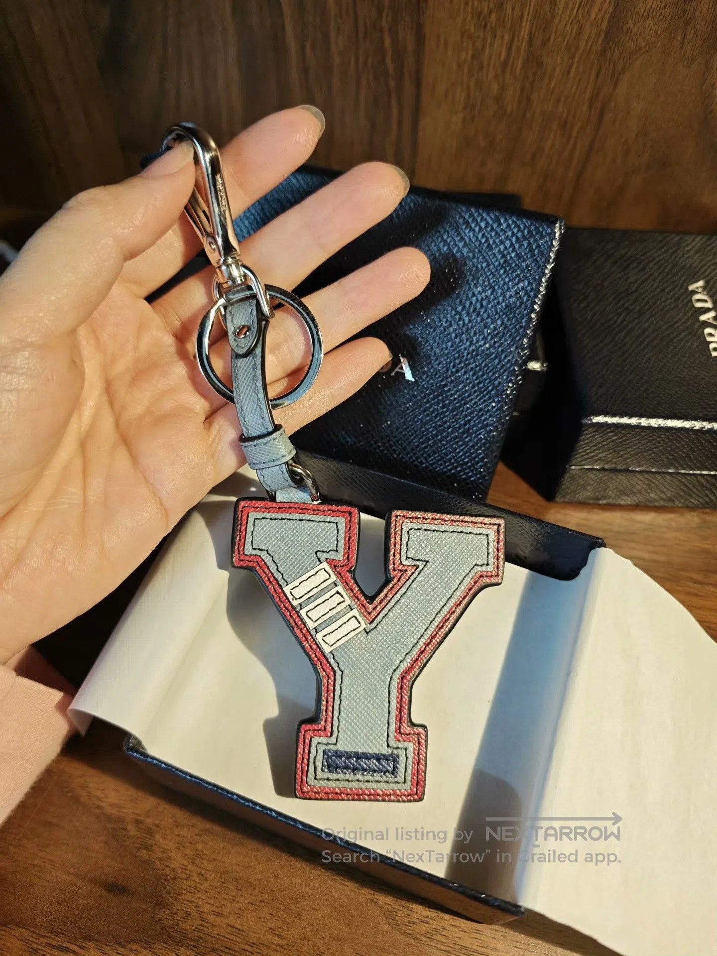 Prada Prada Letter H Keychain. Size ONE SIZE - 2 Thumbnail