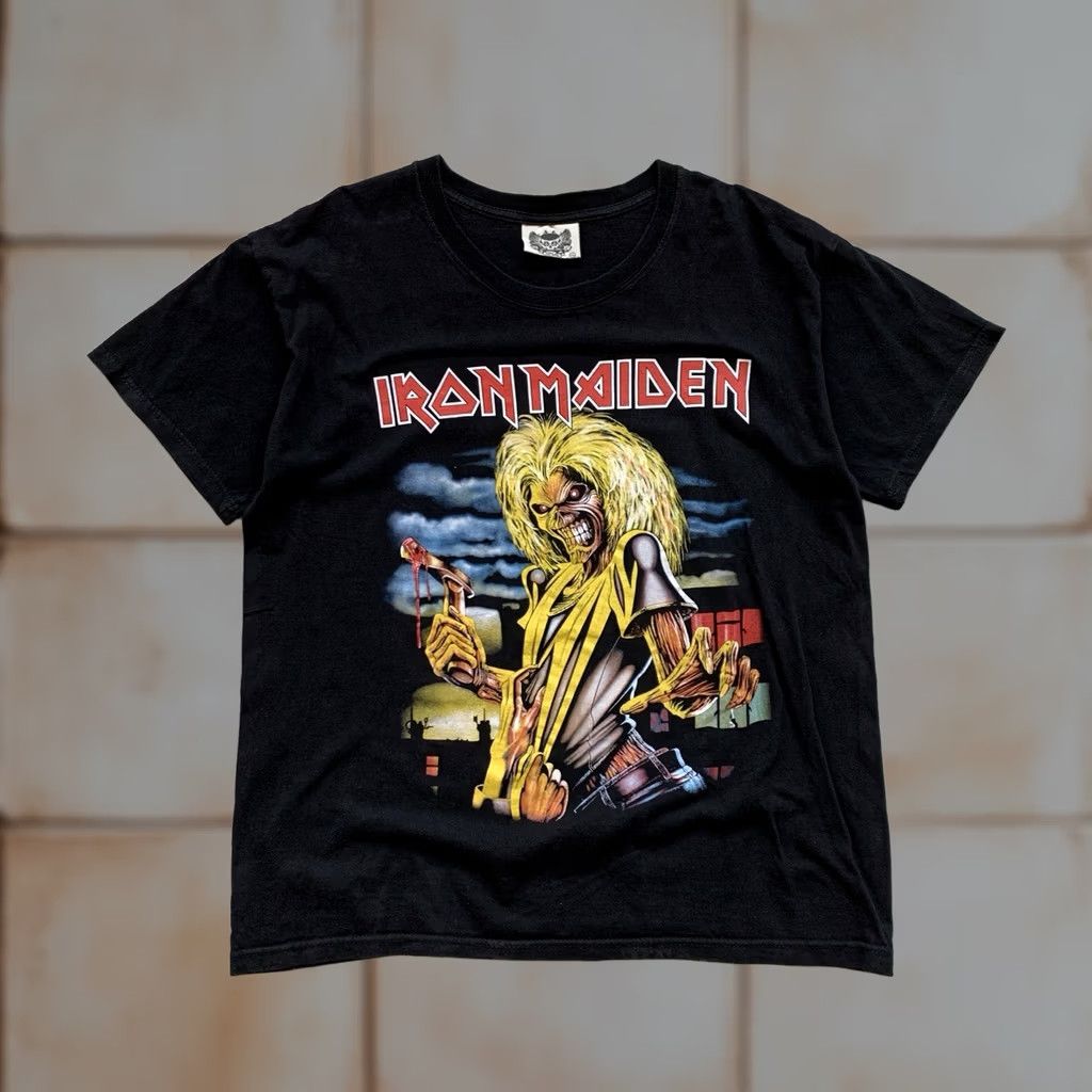 Vintage VINTAGE Iron Maiden T-Shirt Mens M Black T Shirt Rock Band Shirt Size US M / EU 48-50 / 2 - 1 Thumbnail