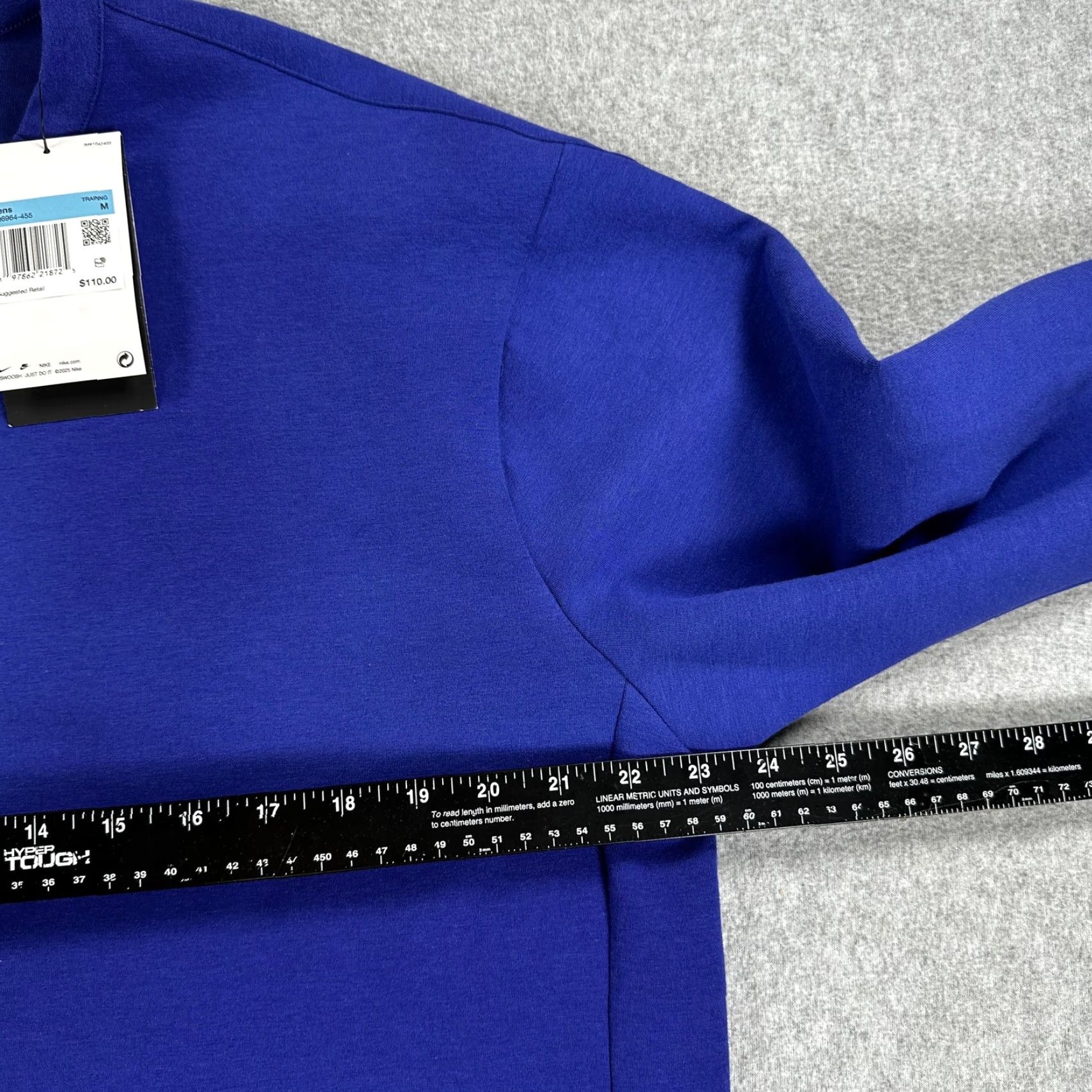 Nike Nike Dri-FIT 24/7 Sweatshirt Mens Medium Blue Training Crewneck Pullover Size US M / EU 48-50 / 2 - 5 Thumbnail