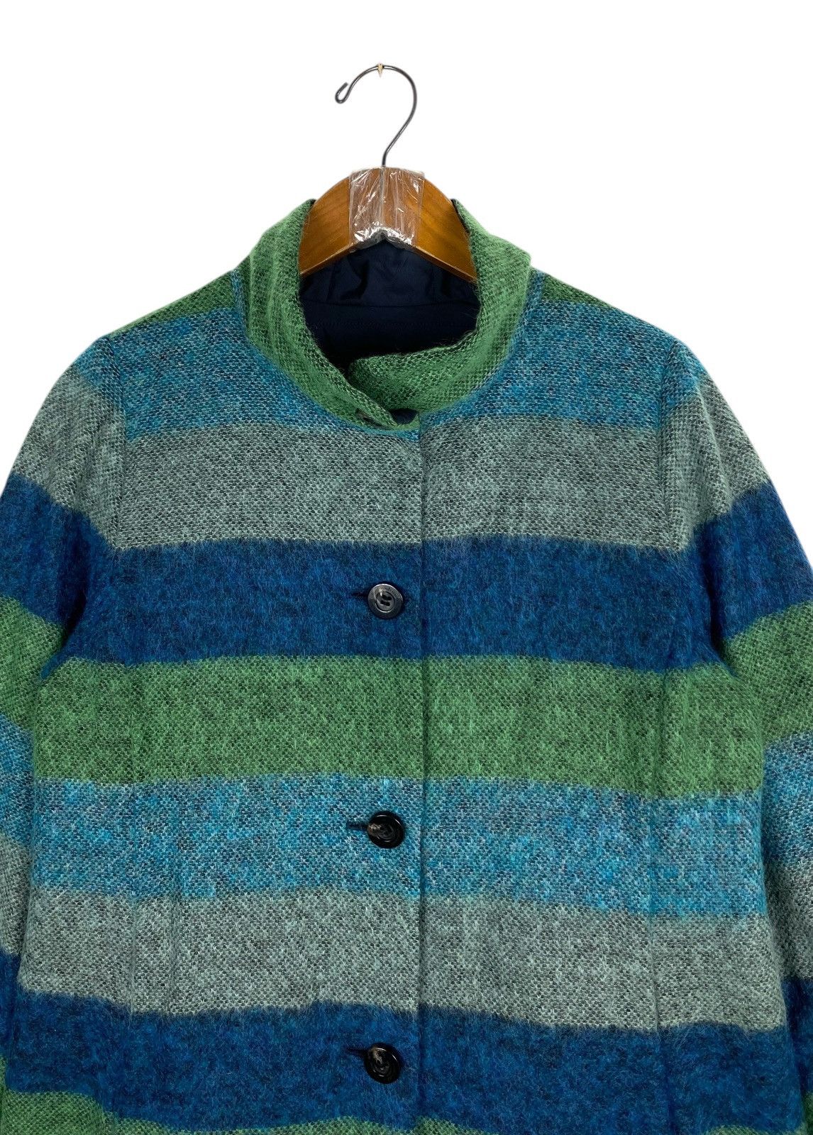 Japanese Brand Rare‼️ Nuovo Quaranta Wool Blend Coat Made in Japan Size M / US 6-8 / IT 42-44 - 4 Thumbnail