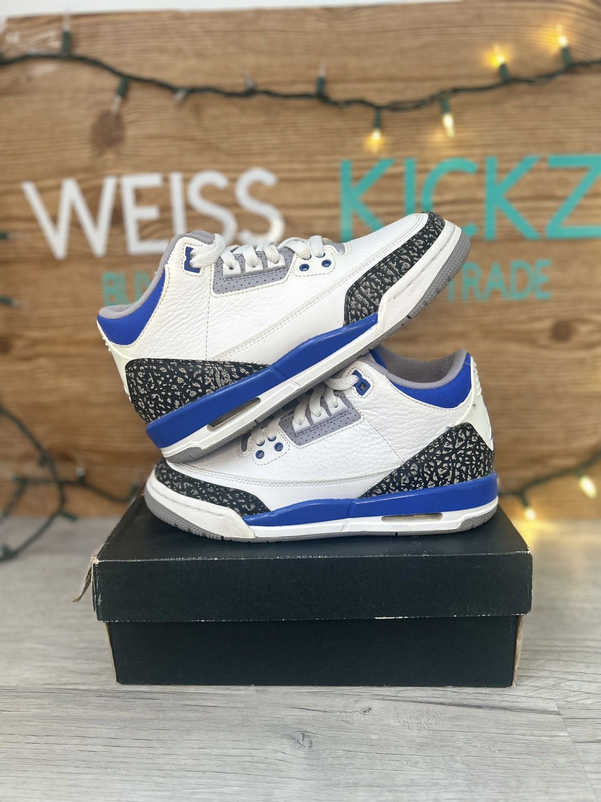 Jordan Brand Jordan 3 racer blue Size US 5 / EU 37 - 2 Thumbnail