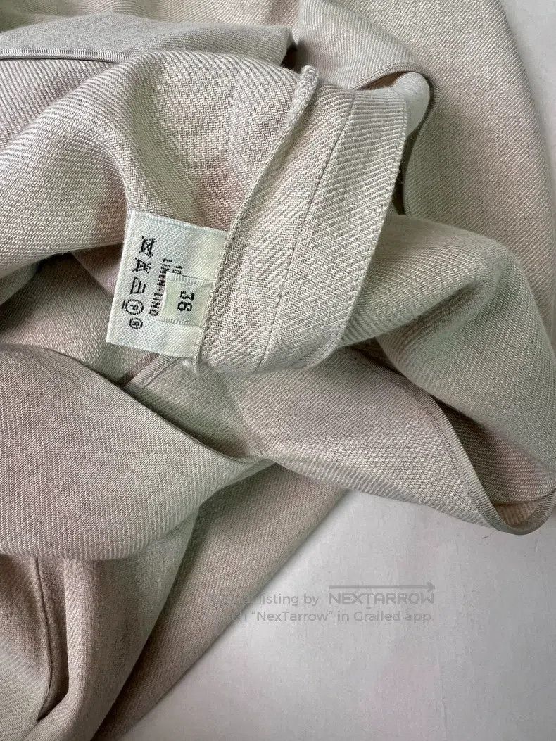 Hermes Hermes Deep V Large V Slub Linen Dress Size XS / US 0-2 / IT 36-38 - 7 Thumbnail