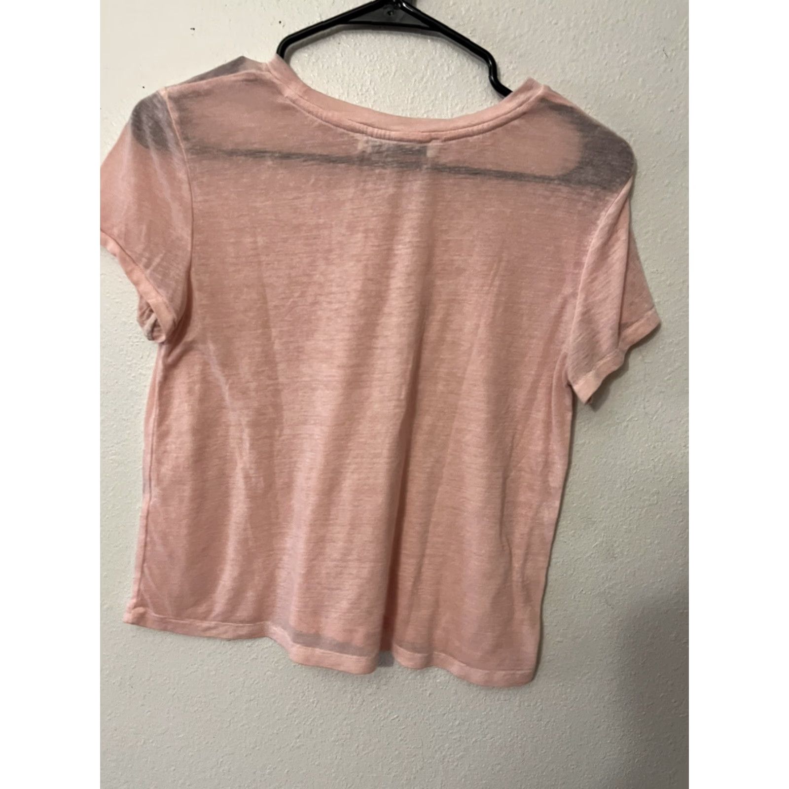 Abercrombie & Fitch Abercrombie & Fitch T Shirt Women XS Pink Short Sleeve Round Neck Casual Basic - Womens XS Pink T-Shirt Abercrombie & Fitch Size XS / US 0-2 / IT 36-38 - 3 Thumbnail
