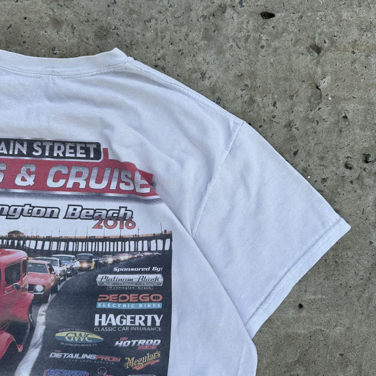 Carven Vintage Main Street Cars & Cruise Tee Huntington Beach 2016 Size US S / EU 44-46 / 1 - 4 Thumbnail