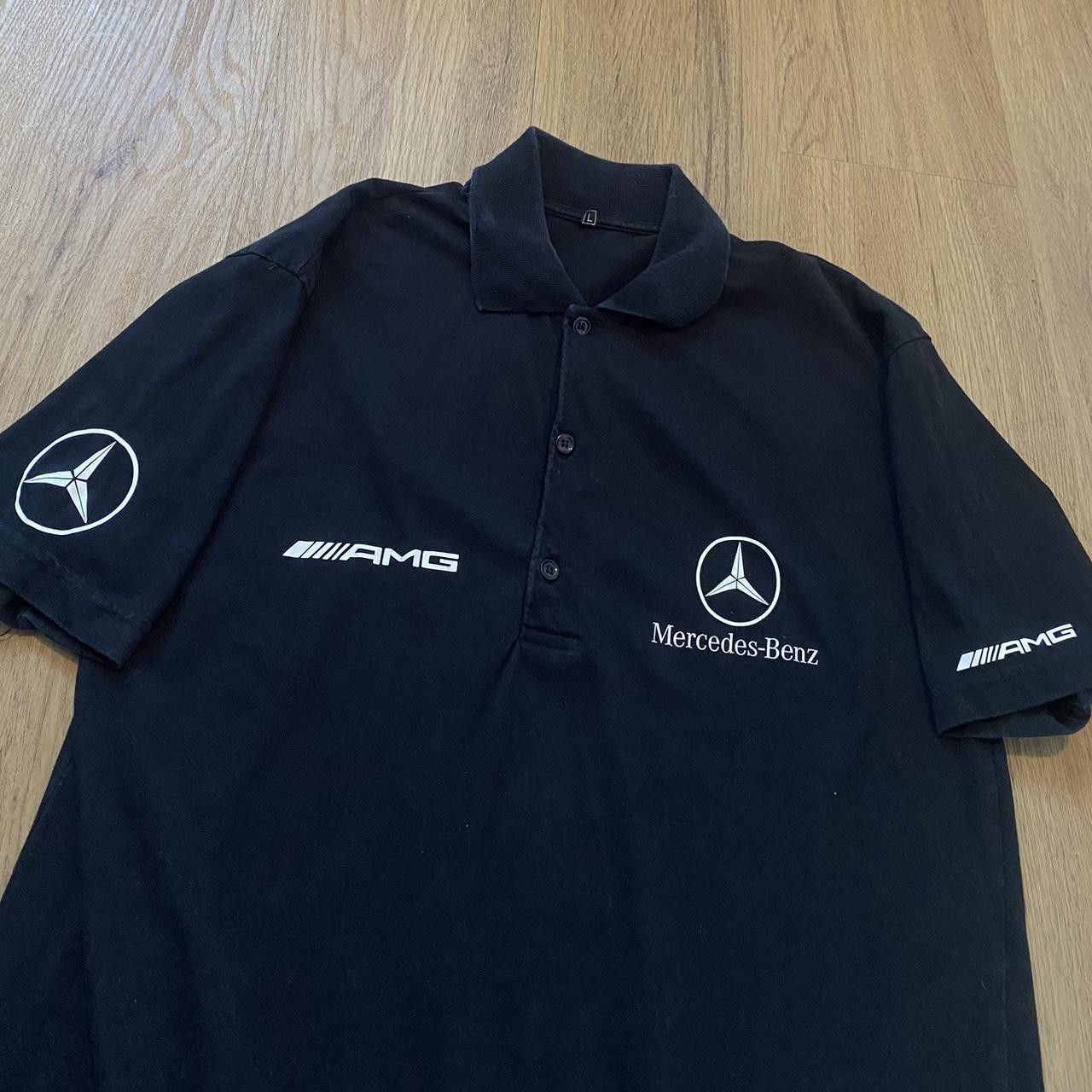 Mercedes-Benz Mercedes AMG polo shirt #motorsport Vintage y2k Size US L / EU 52-54 / 3 - 3 Thumbnail