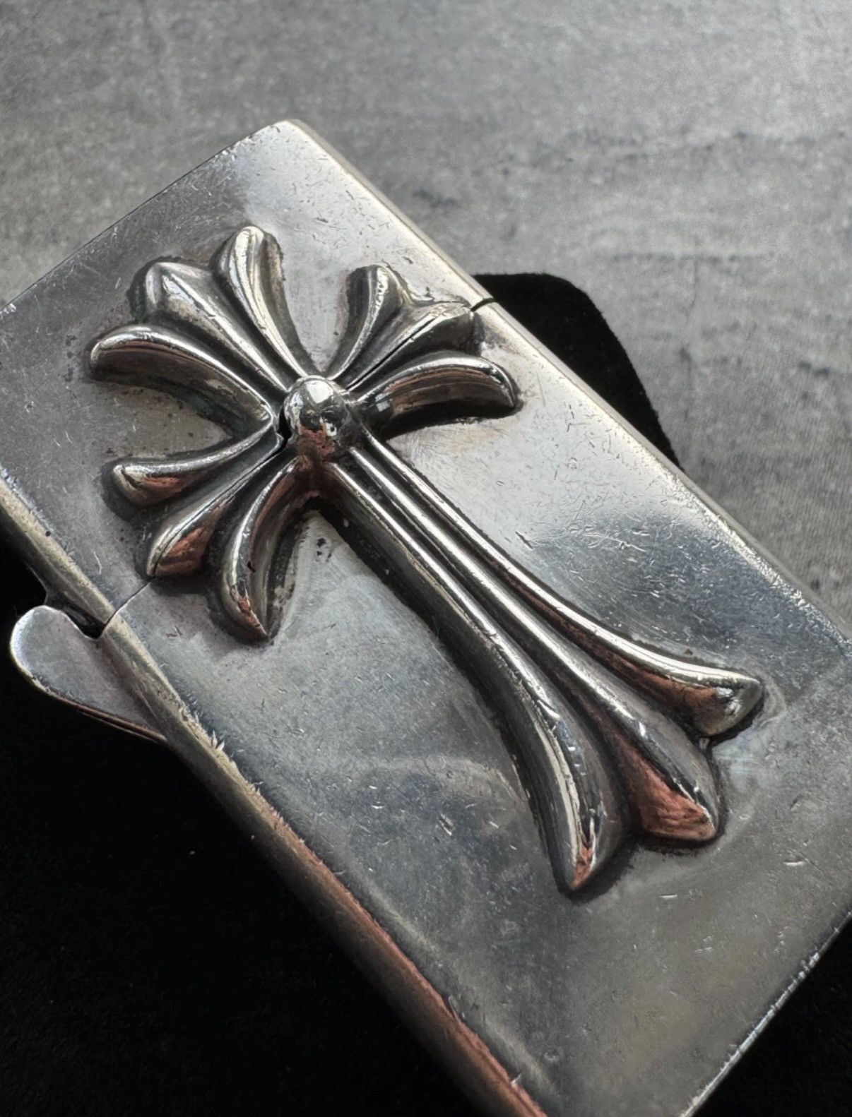 Chrome Hearts Chrome Hearts Long Cross Narrow Lighter Size ONE SIZE - 3 Thumbnail