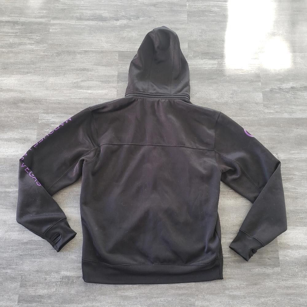 Designer Black Purple Marquee Hoodie Zip Up Size US L / EU 52-54 / 3 - 4 Thumbnail