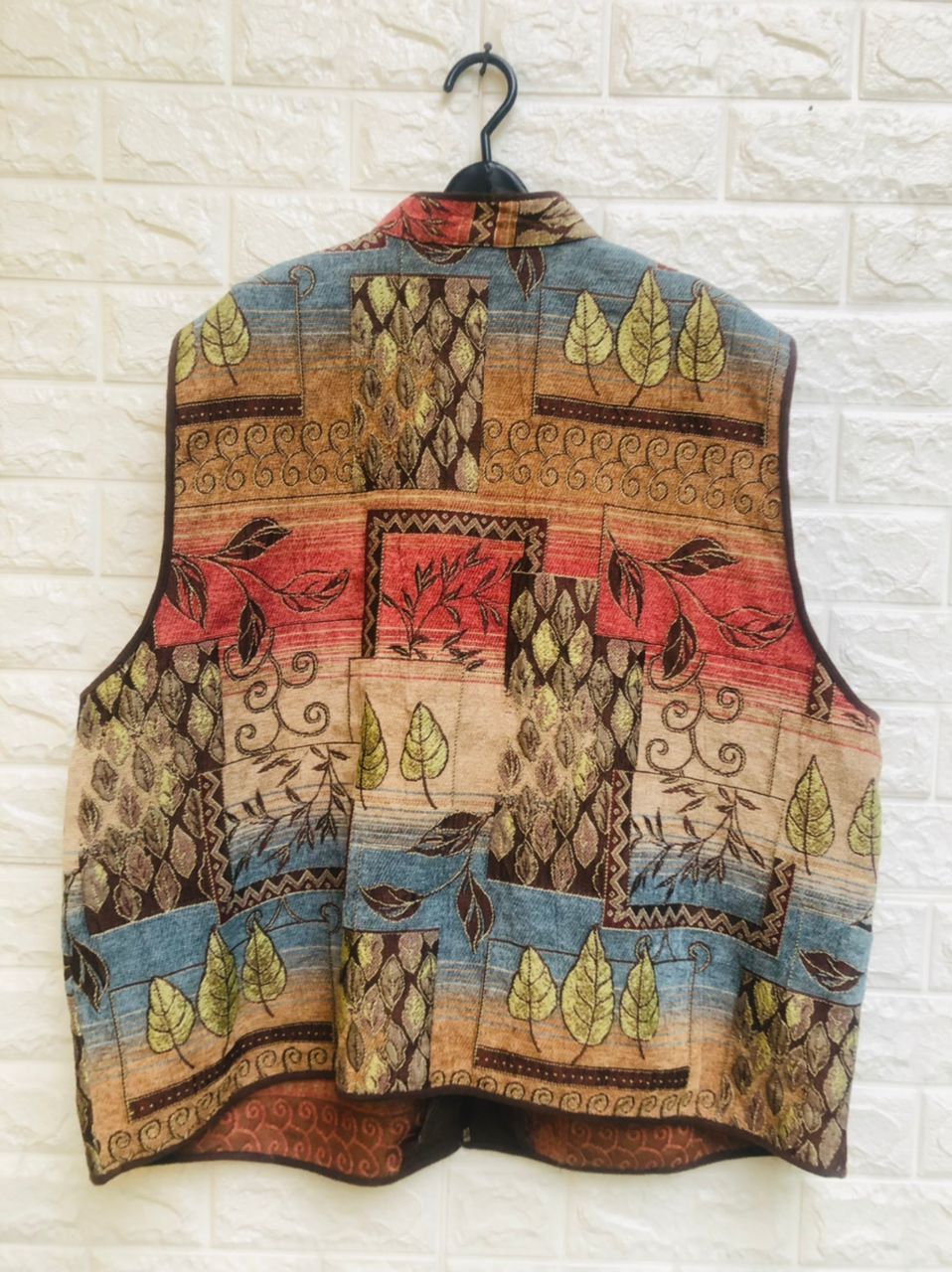 Japanese Brand × Vintage Vintage Japanese Designer Fashion Style Vest Size XL / US 12-14 / IT 48-50 - 2 Thumbnail