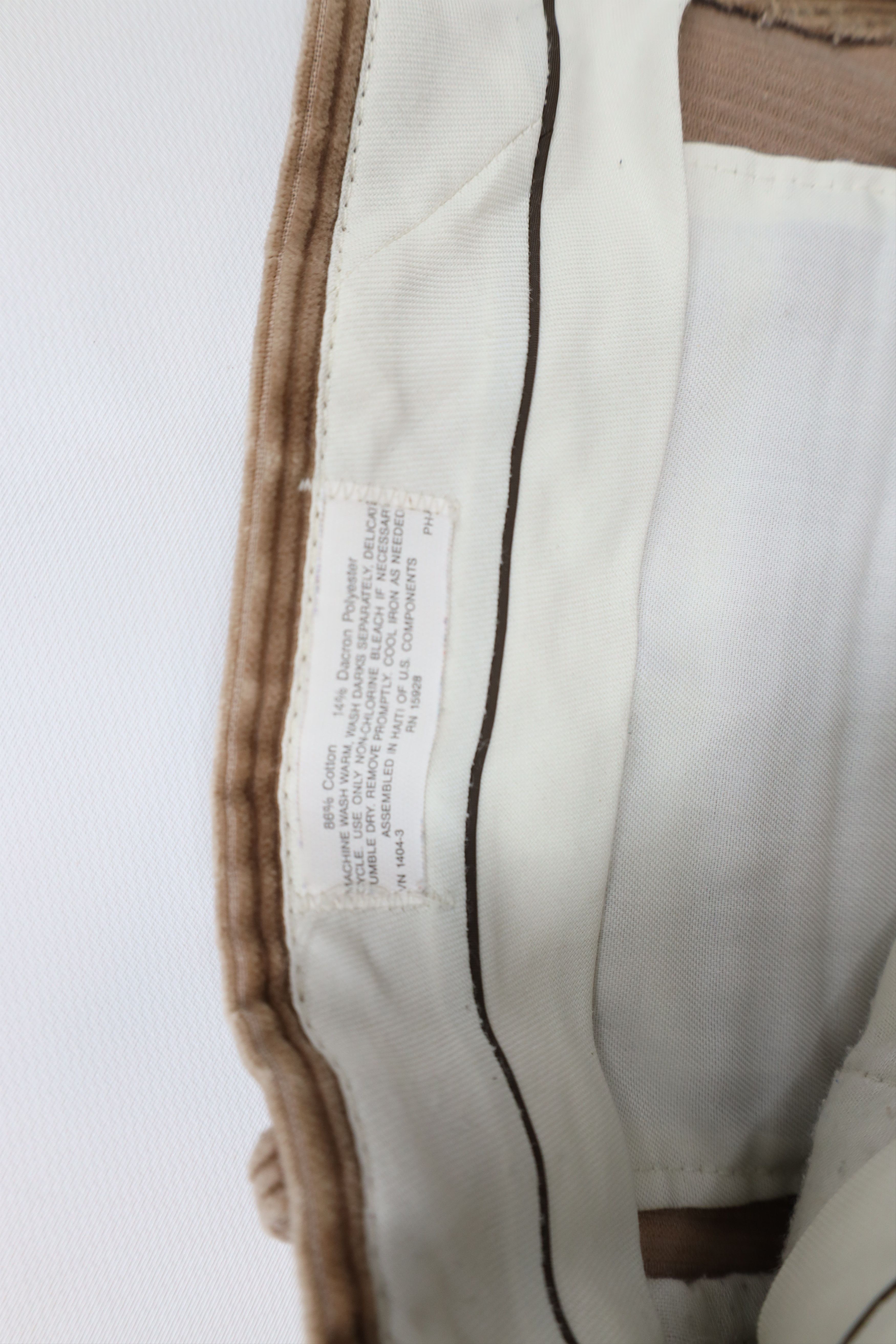 Vintage Vintage 90s Streetwear Flared Wide Leg Corduroy Chino Pants Size US 38 / EU 54 - 9 Thumbnail