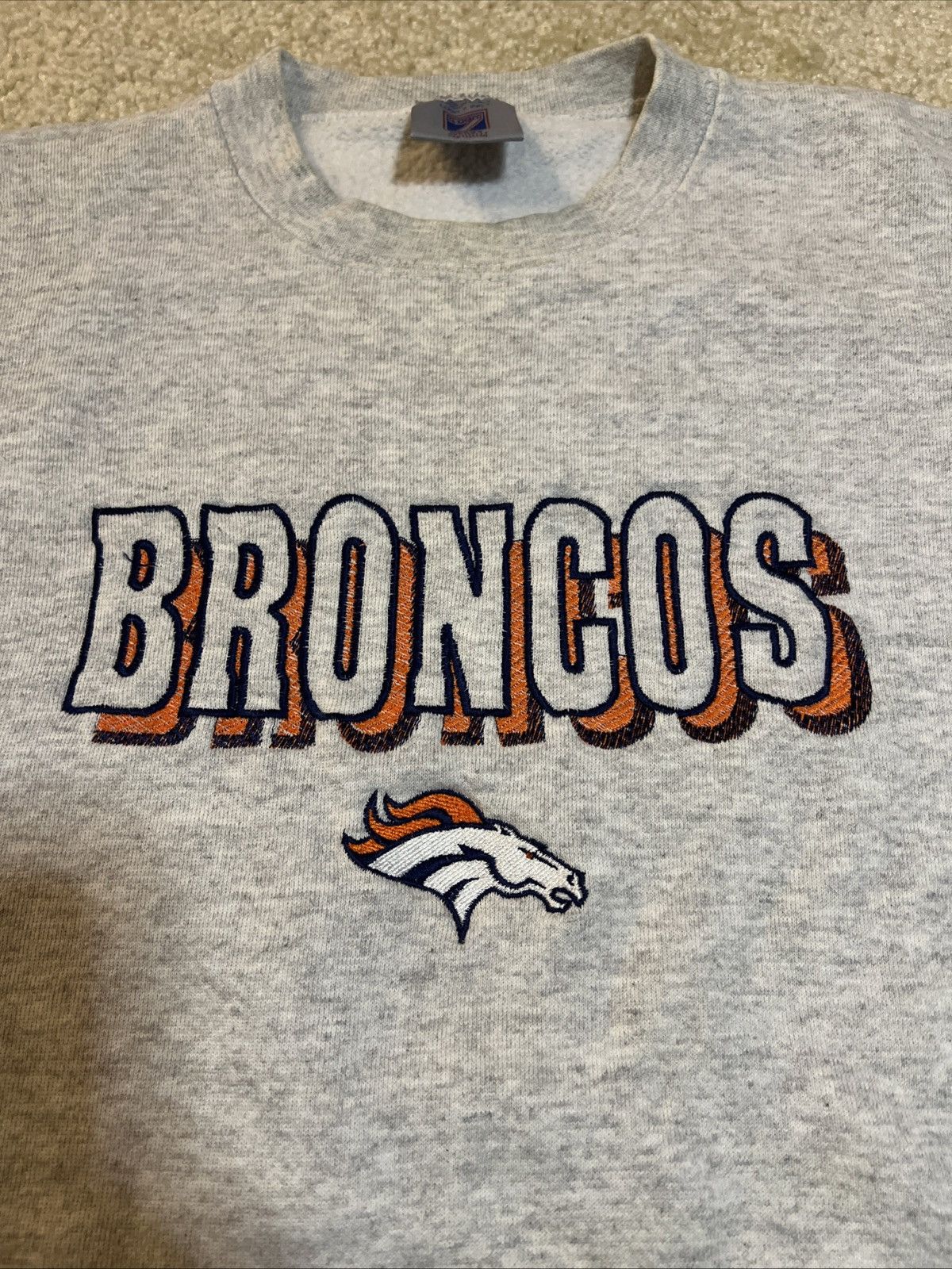 Logo 7 Logo 7 Denver Broncos Embroidered Spellout NFL Logo Chopped Size US M / EU 48-50 / 2 - 3 Thumbnail