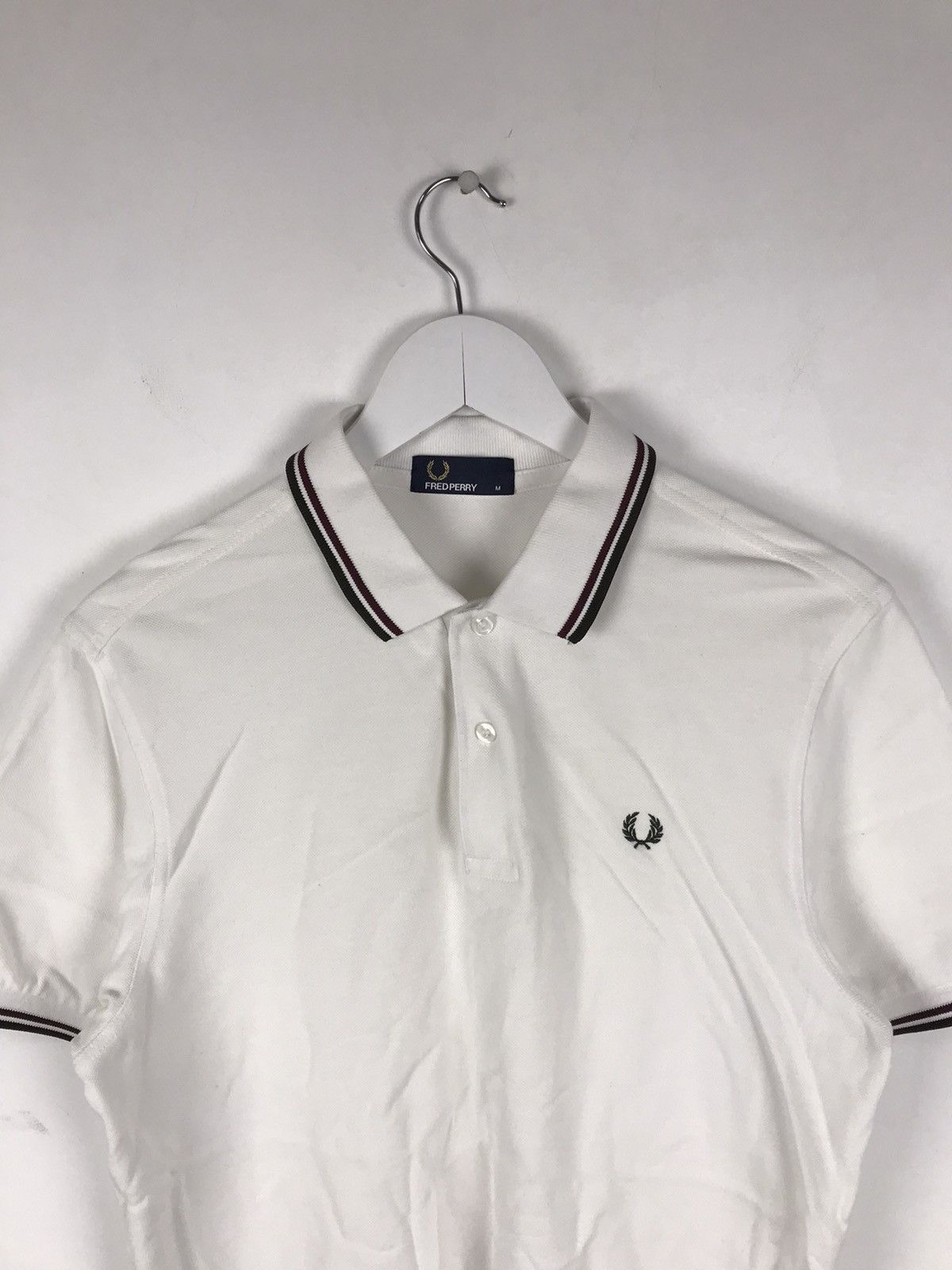 Fred Perry Men’s M/50,Fred Perry Classic Casual Twin Stripes Polo,Shirt Size US M / EU 48-50 / 2 - 3 Thumbnail