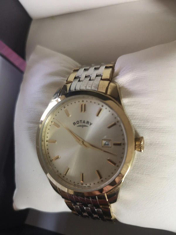 Designer Rotary men's two tone gold dial watch Size ONE SIZE - 5 Thumbnail