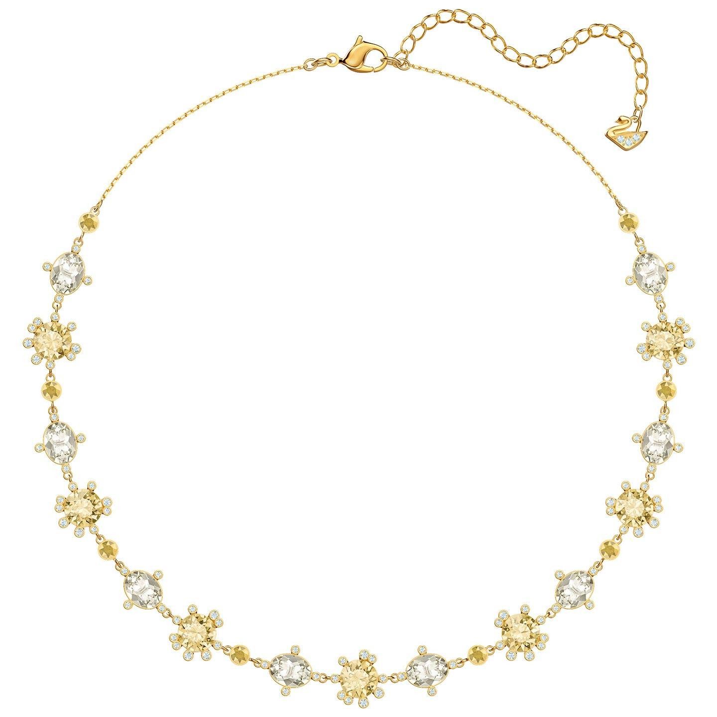 Swarovski Swarovski Olive All Round Necklace Multi Color Gold Plated Size ONE SIZE - 11 Thumbnail