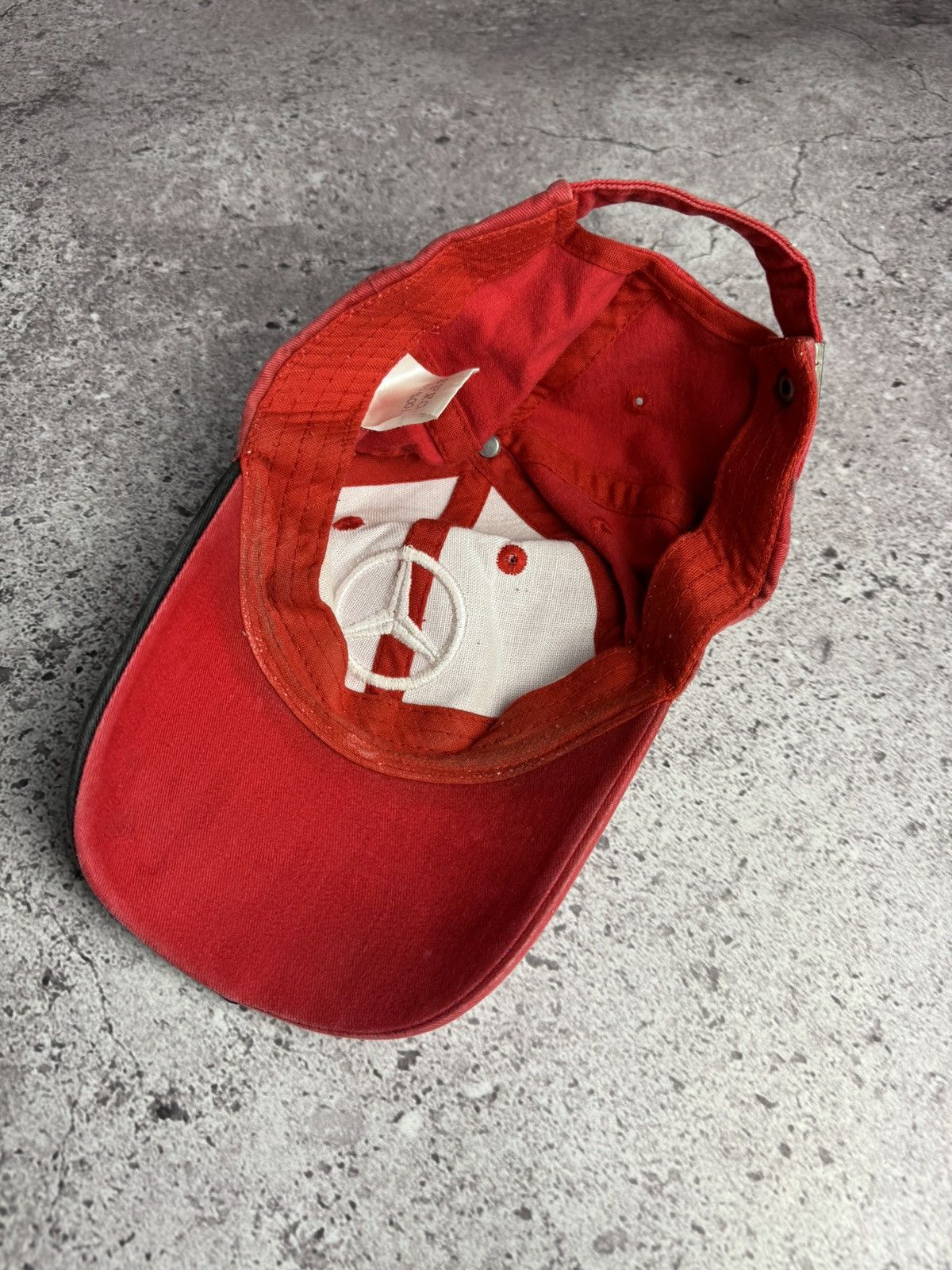 Mercedes-Benz × Vintage Mercedes Benz Racing Cap Hat Vintage Size ONE SIZE - 6 Thumbnail
