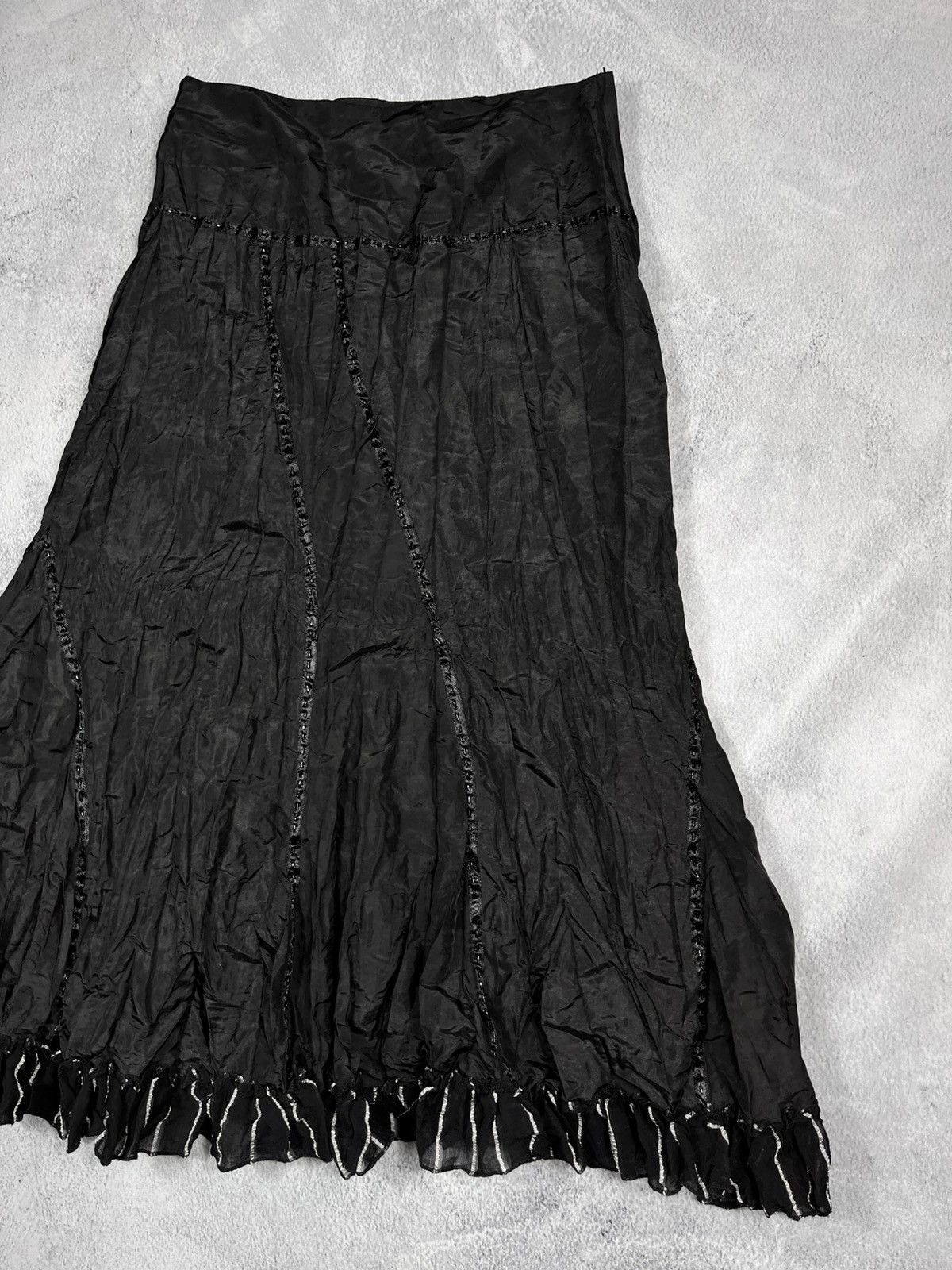 Vintage Vintage 90s maxi skirt opium gothic style streetwear Size 28" / US 6 / IT 42 - 4 Thumbnail
