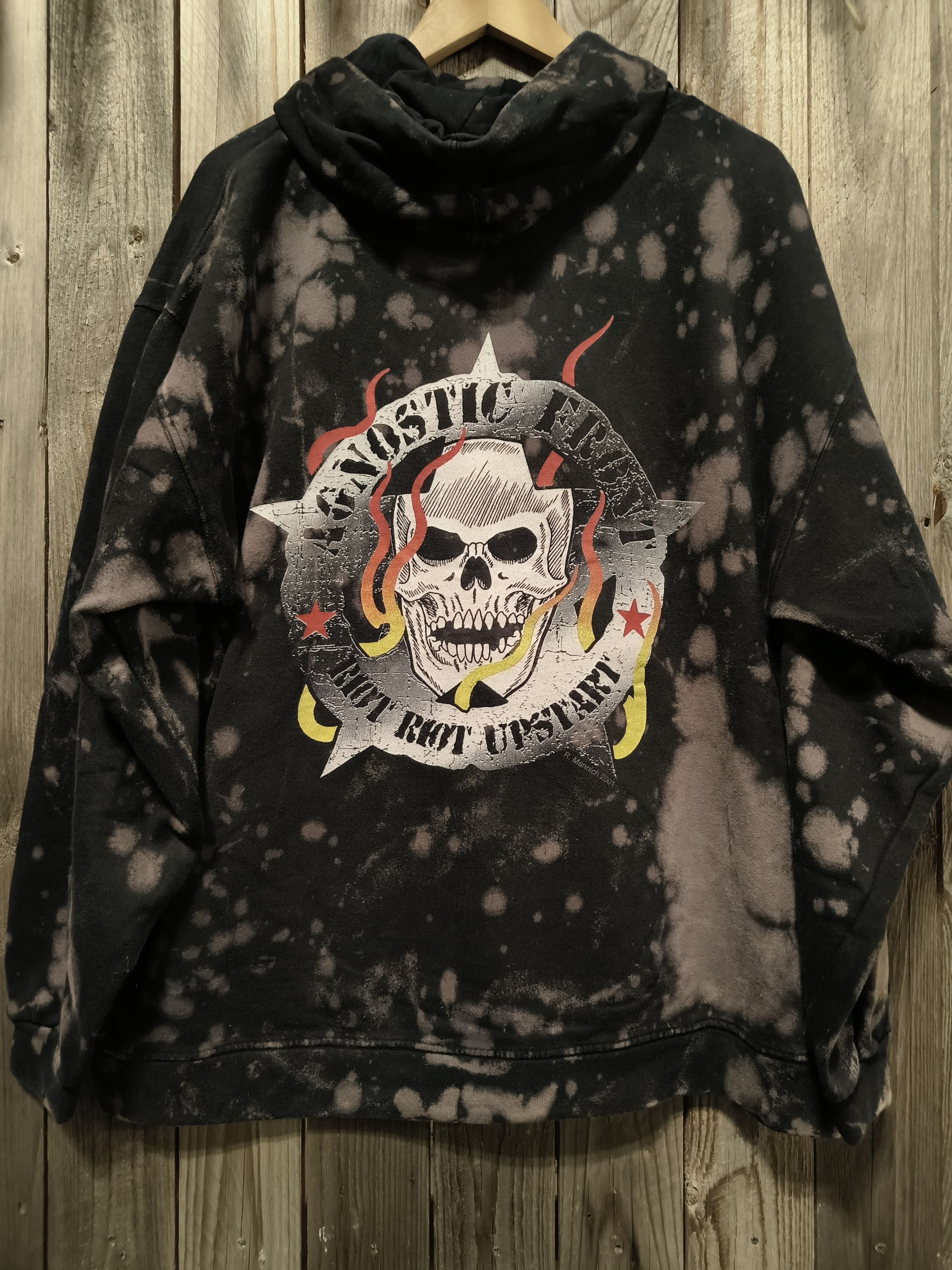 Band Tees Vintage Agnostic front (riot riot upstart) hoodie Size US XL / EU 56 / 4 - 3 Thumbnail