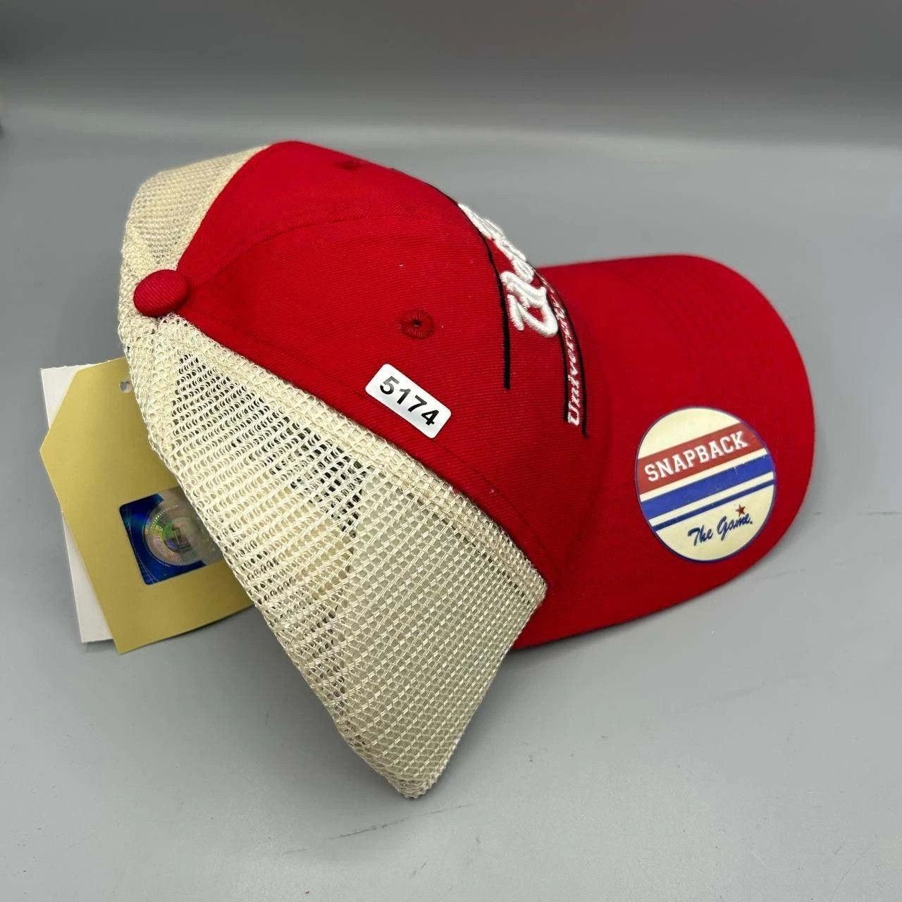 The Game University of Louisville Trucker Hat Men Red Snap Back Size ONE SIZE - 8 Thumbnail