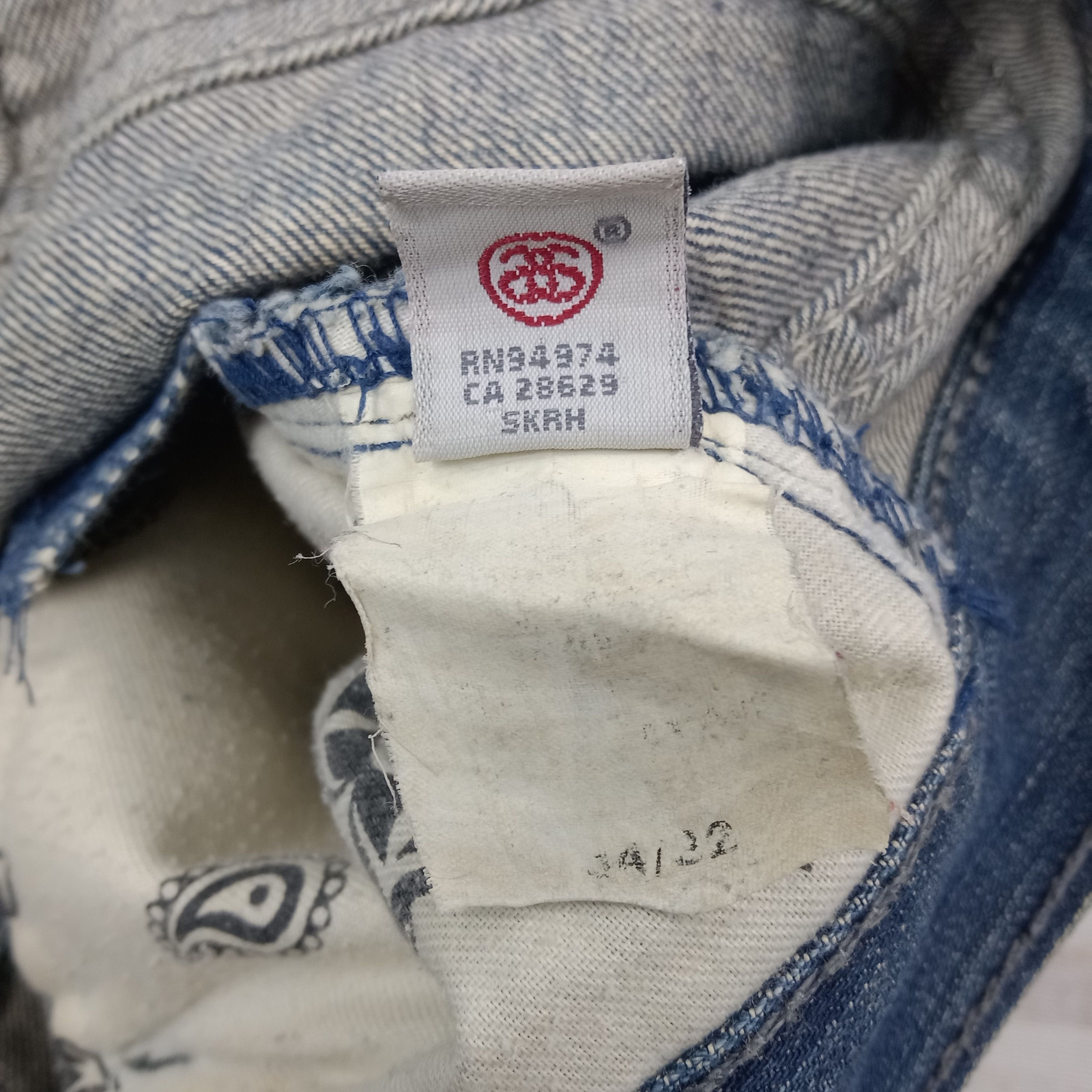Stussy Stussy American Baggy Denim Jeans C265N5 Size US 34 / EU 50 - 15 Thumbnail