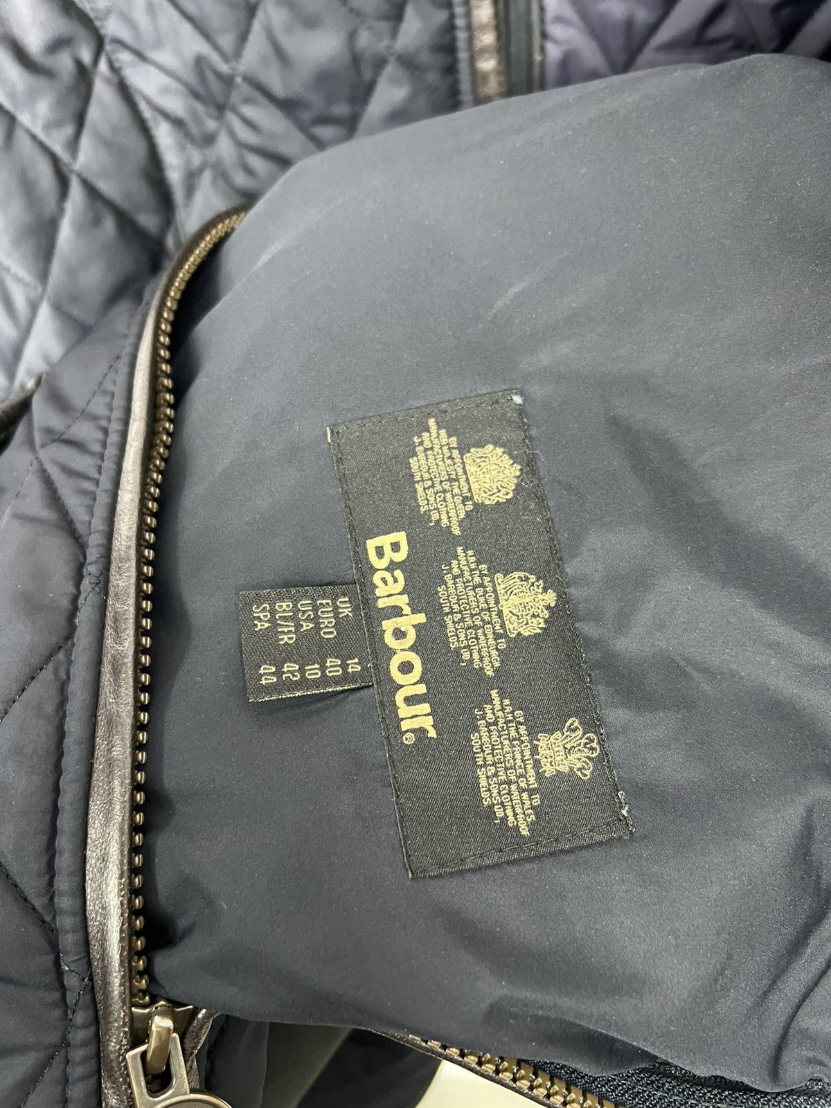 Barbour Vintage luxury designer streetwear Barbour Quilted Jacket Size L / US 10 / IT 46 - 8 Thumbnail