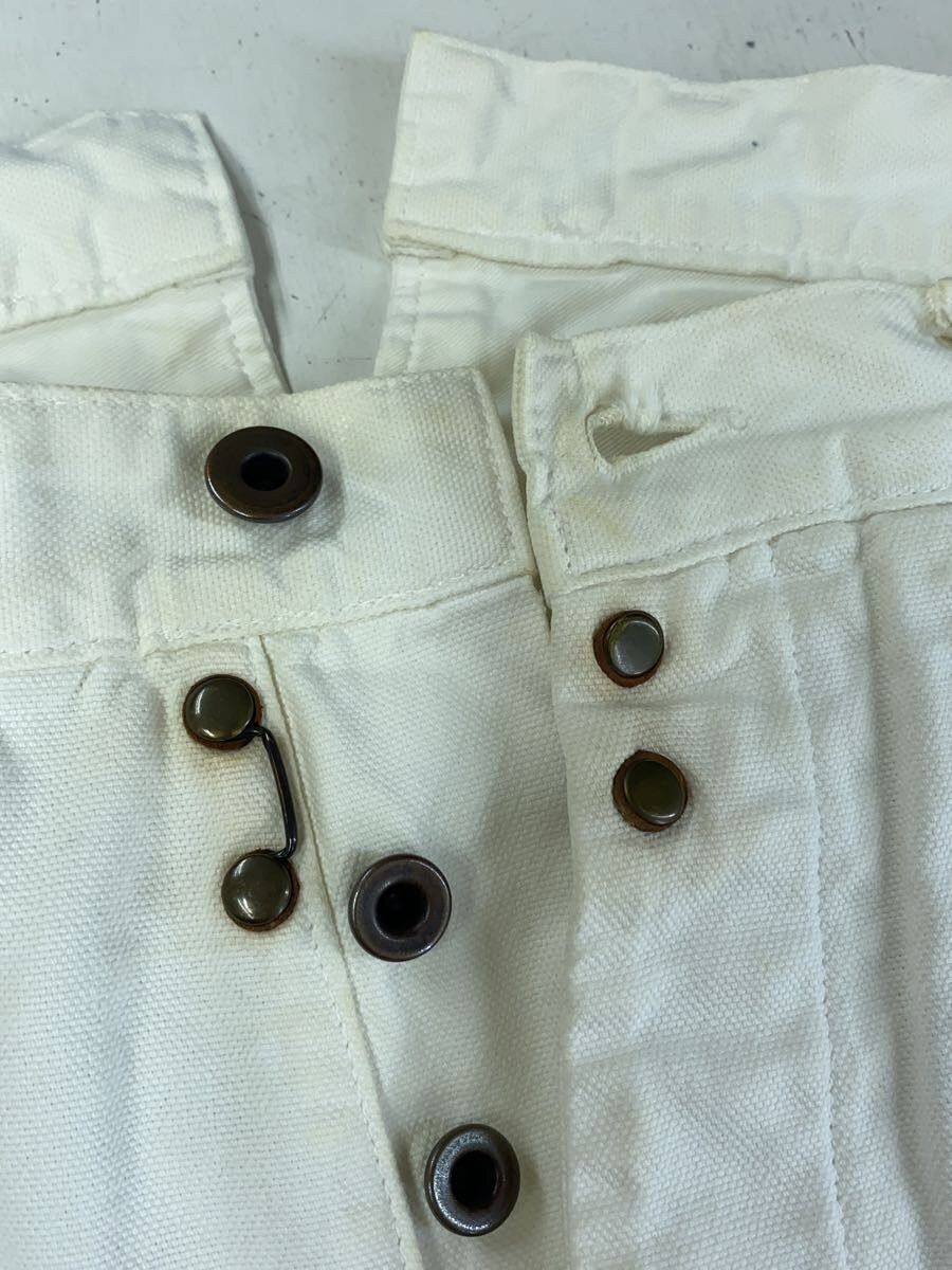 Kapital Kapital Canvas Modified Cinch Back Cotton Pants White Size US 32 / EU 48 - 9 Thumbnail
