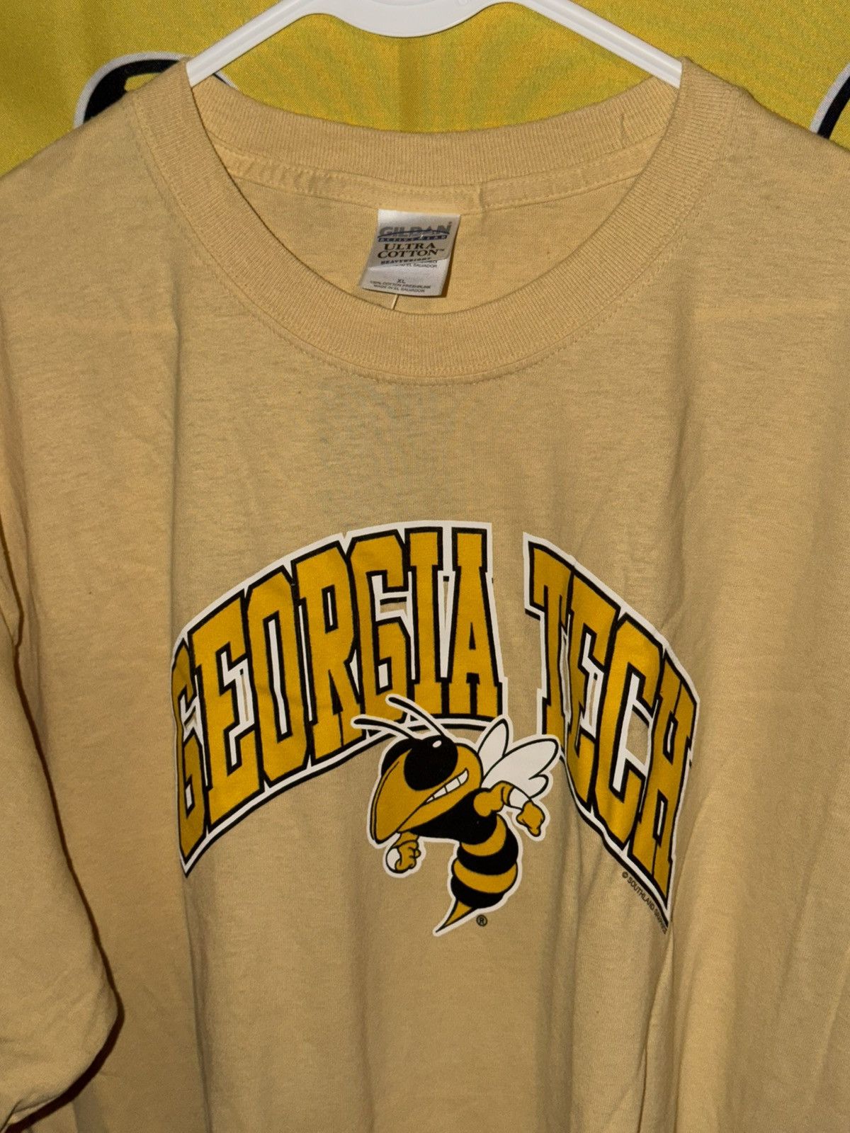 Gildan Southland Graphics Gildan Georgia Tech Yellowjackets Shirt Size US XL / EU 56 / 4 - 3 Thumbnail