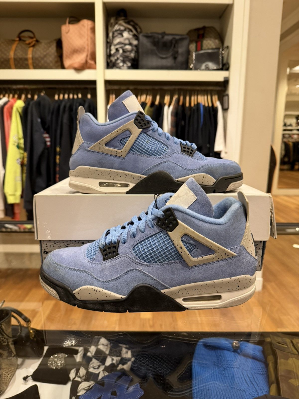 Jordan Brand Jordan 4 Retro - ‘University Blue’ Size US 10 / EU 43 - 1 Thumbnail