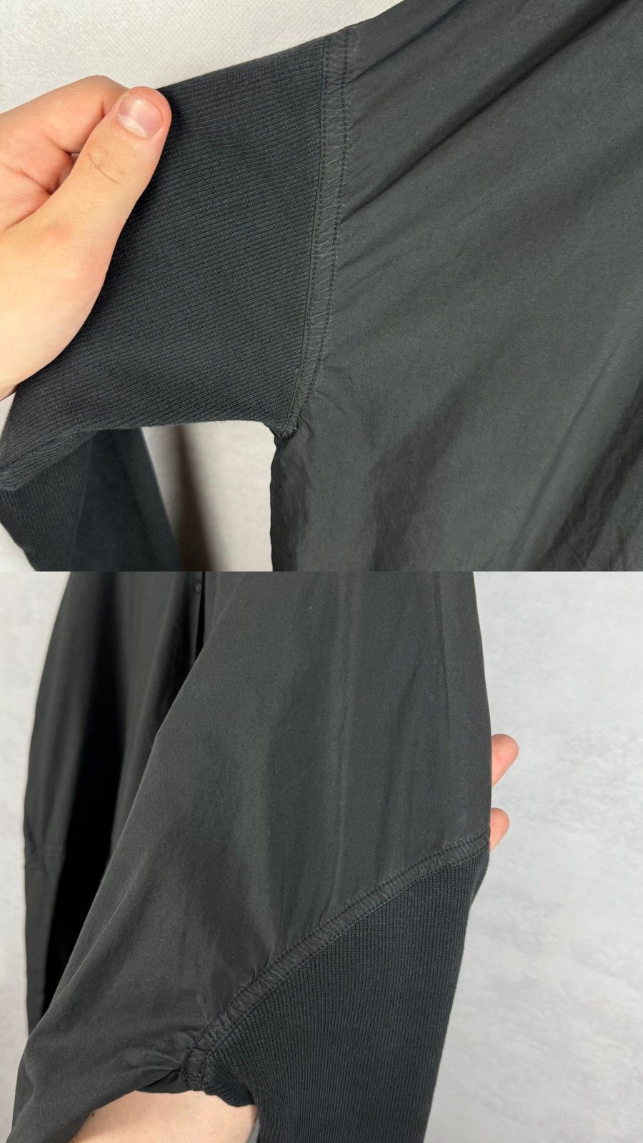 Rundholz Rundholz Dip Black Cotton Avantgarde Long Shirt-Dress Size M Size M / US 6-8 / IT 42-44 - 19 Thumbnail