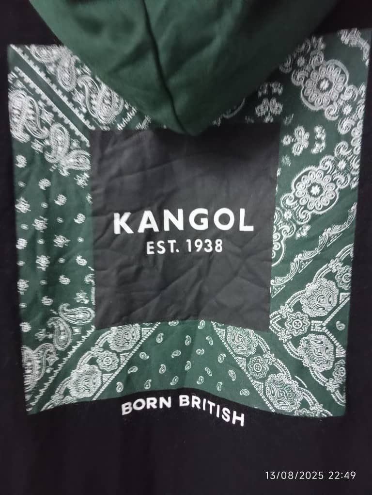 Kangol Kangol Born British Bandana Hoodie Size US M / EU 48-50 / 2 - 3 Thumbnail