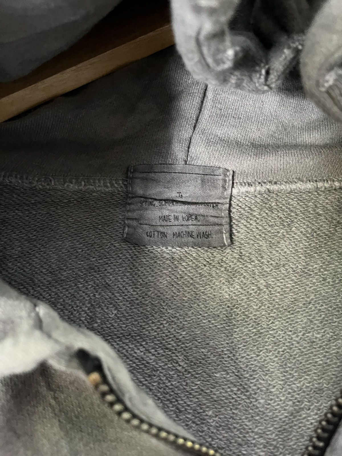 5351 POUR LES HOMMES Unknwn balmain style j2 distressed wash multi zipper hoodie Size US XL / EU 56 / 4 - 7 Thumbnail