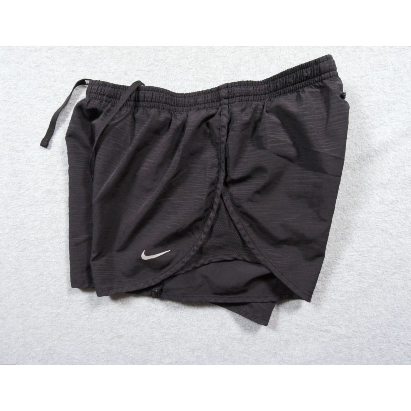 Nike Nike Running Shorts Womens XS Black 3" Dri Fit Activewear Workout Brief Lined Size 26" / US 2 / IT 38 - 4 Thumbnail