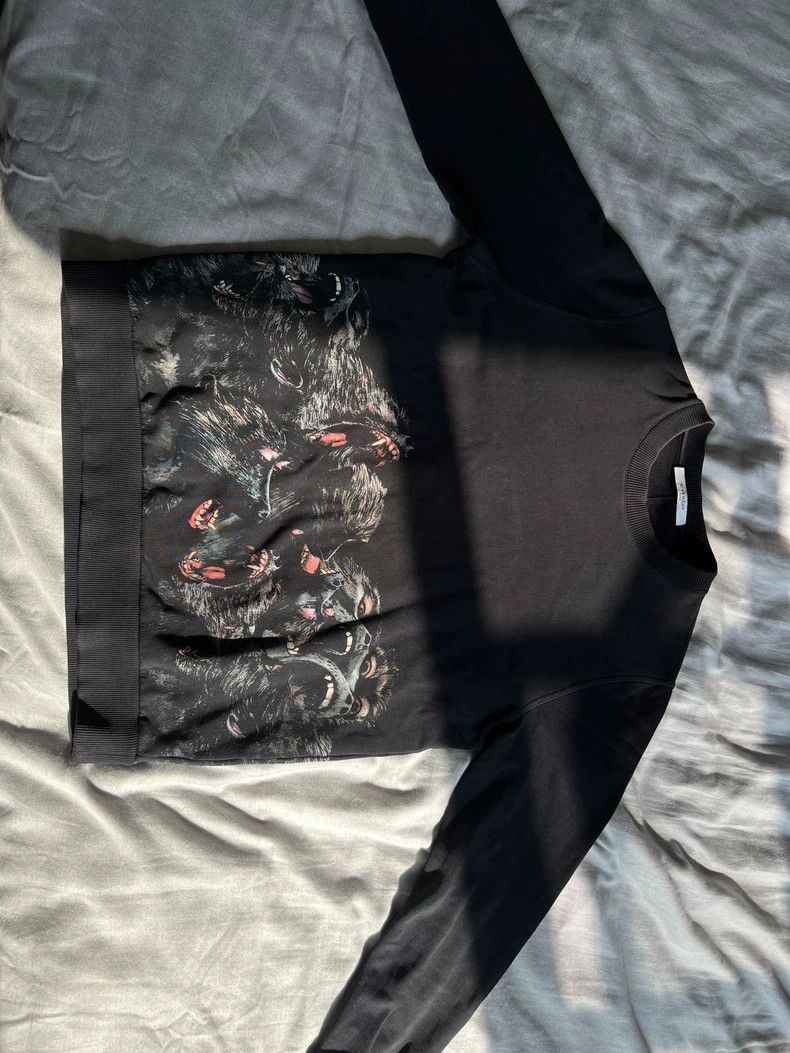 Givenchy Givenchy Double monkey/baboon gay zoo sweater Size US S / EU 44-46 / 1 - 1 Thumbnail