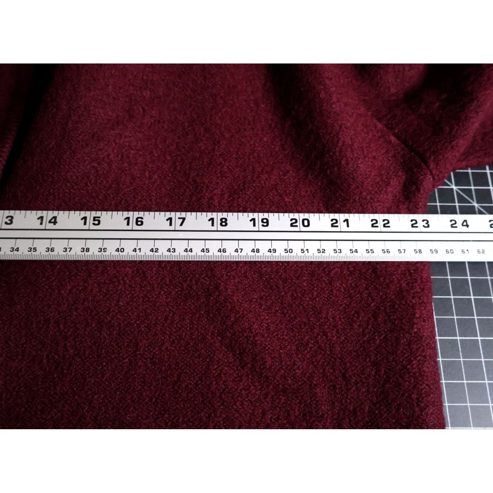 Jim Thompson VINTAGE Norm Thompson Cardigan Sweater Wool Dark Red Shawl Collar Womens XL Classic Retro Size XL / US 12-14 / IT 48-50 - 5 Thumbnail