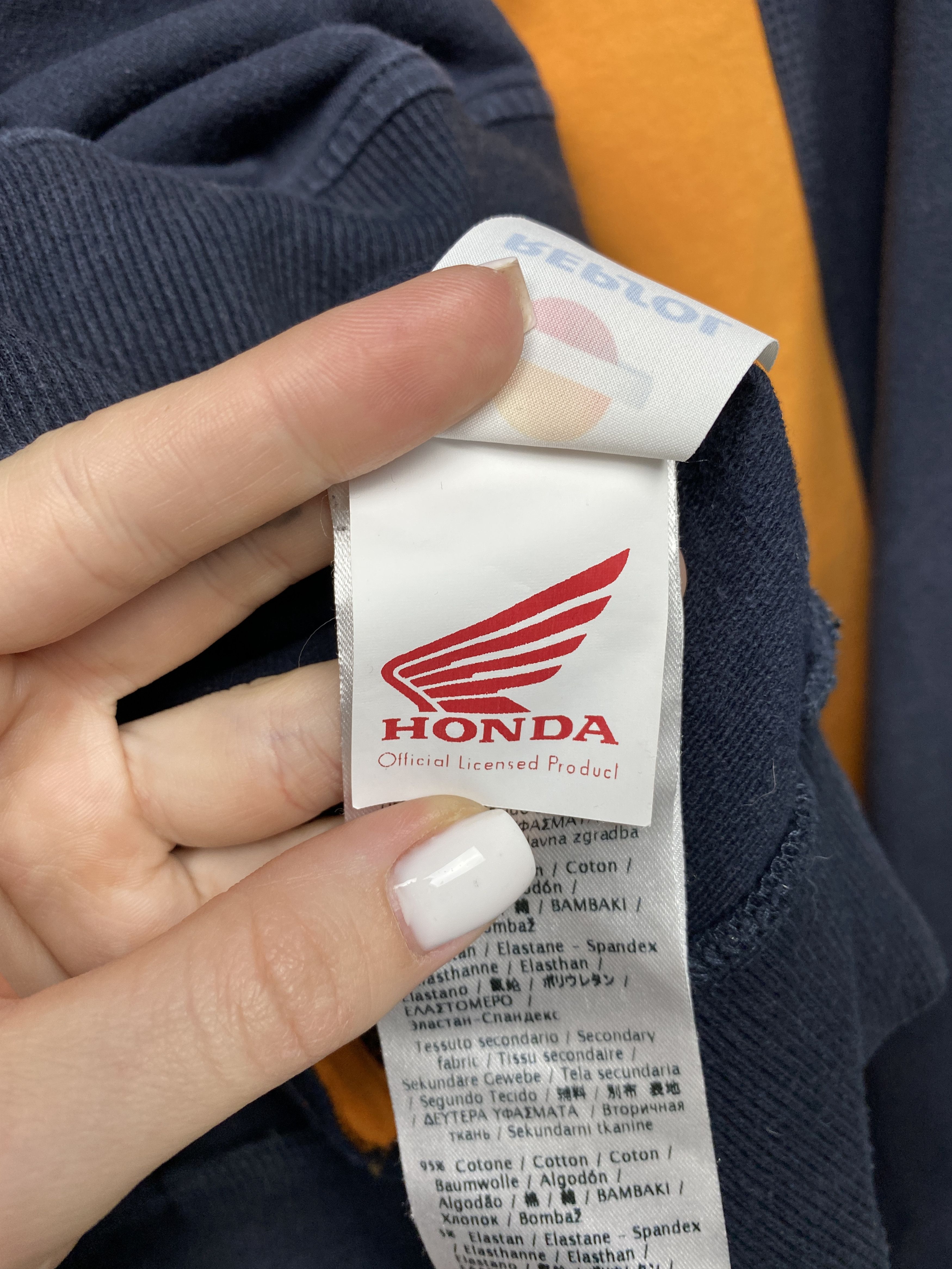 Honda Honda Racing Team Vintage Mens 1\4 Zip Sweatshirt Size US XL / EU 56 / 4 - 9 Thumbnail