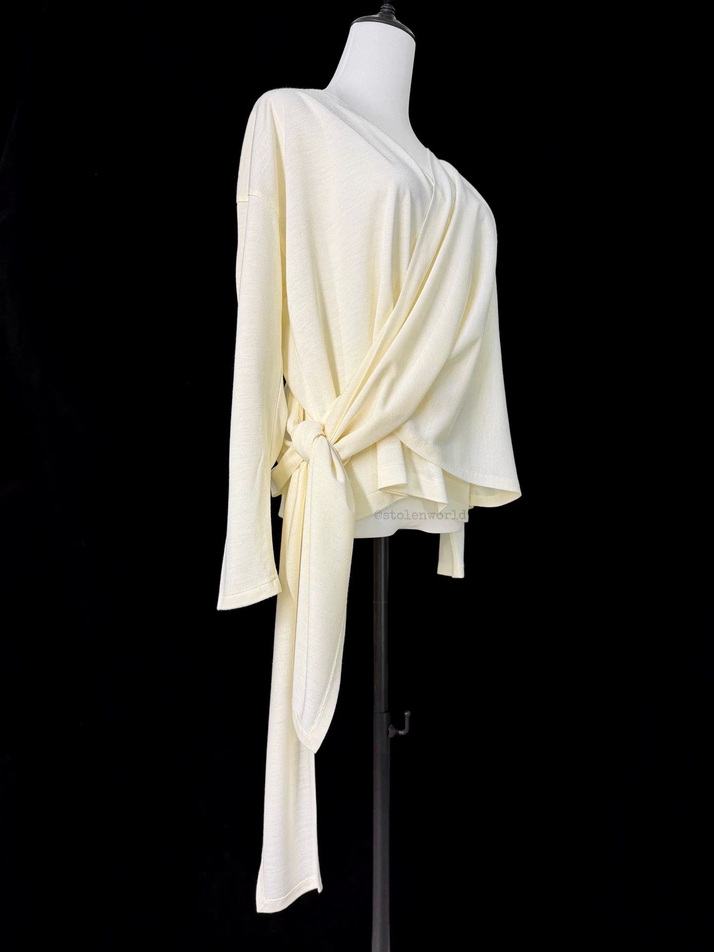 Issey Miyake ISSEY MIYAKE 80s Irregular Pleats Tie-Up Top Size M / US 6-8 / IT 42-44 - 8 Thumbnail