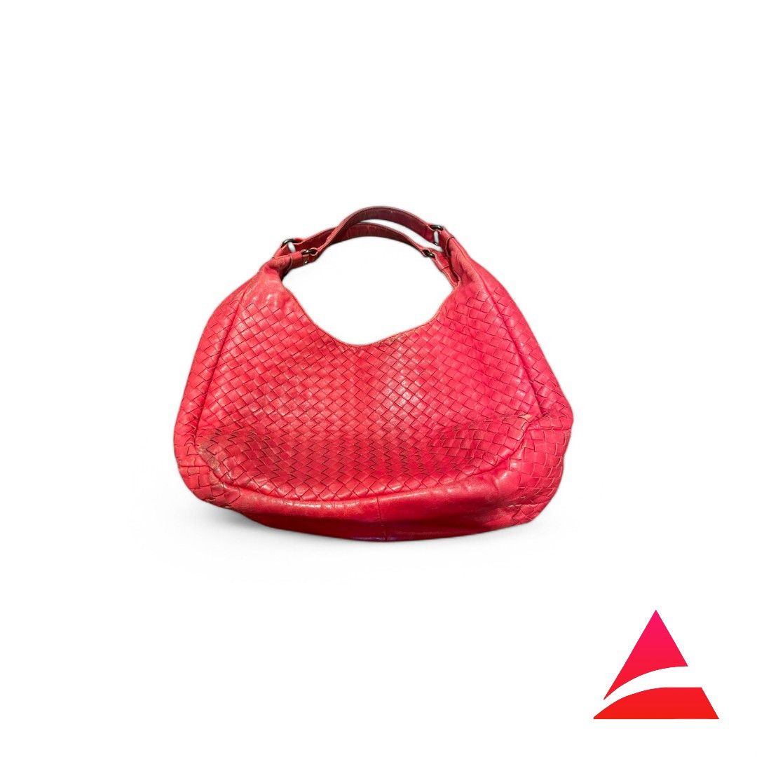 Bottega Veneta Bottega Veneta - Shoulder Bag Campanna Intrecciato Bordeaux Size ONE SIZE - 1 Thumbnail