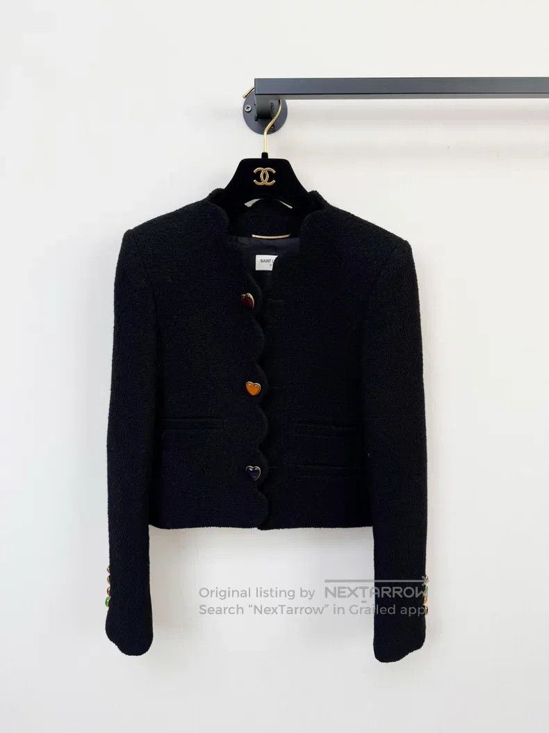 Saint Laurent Paris Saint Laurent Paris Jacket Size XS / US 0-2 / IT 36-38 - 1 Thumbnail