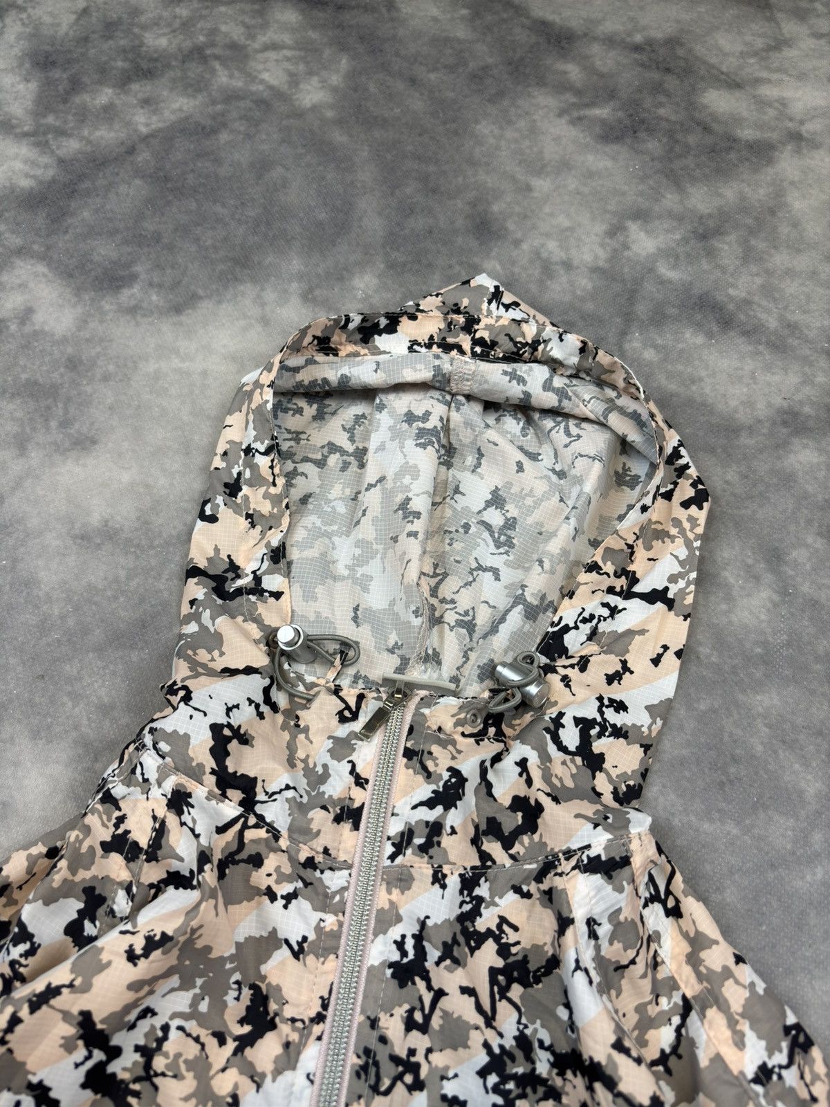 Nike × Vintage Y2K Nike Vintage Camouflage Metal Logo Light Jacket Size US M / EU 48-50 / 2 - 5 Thumbnail