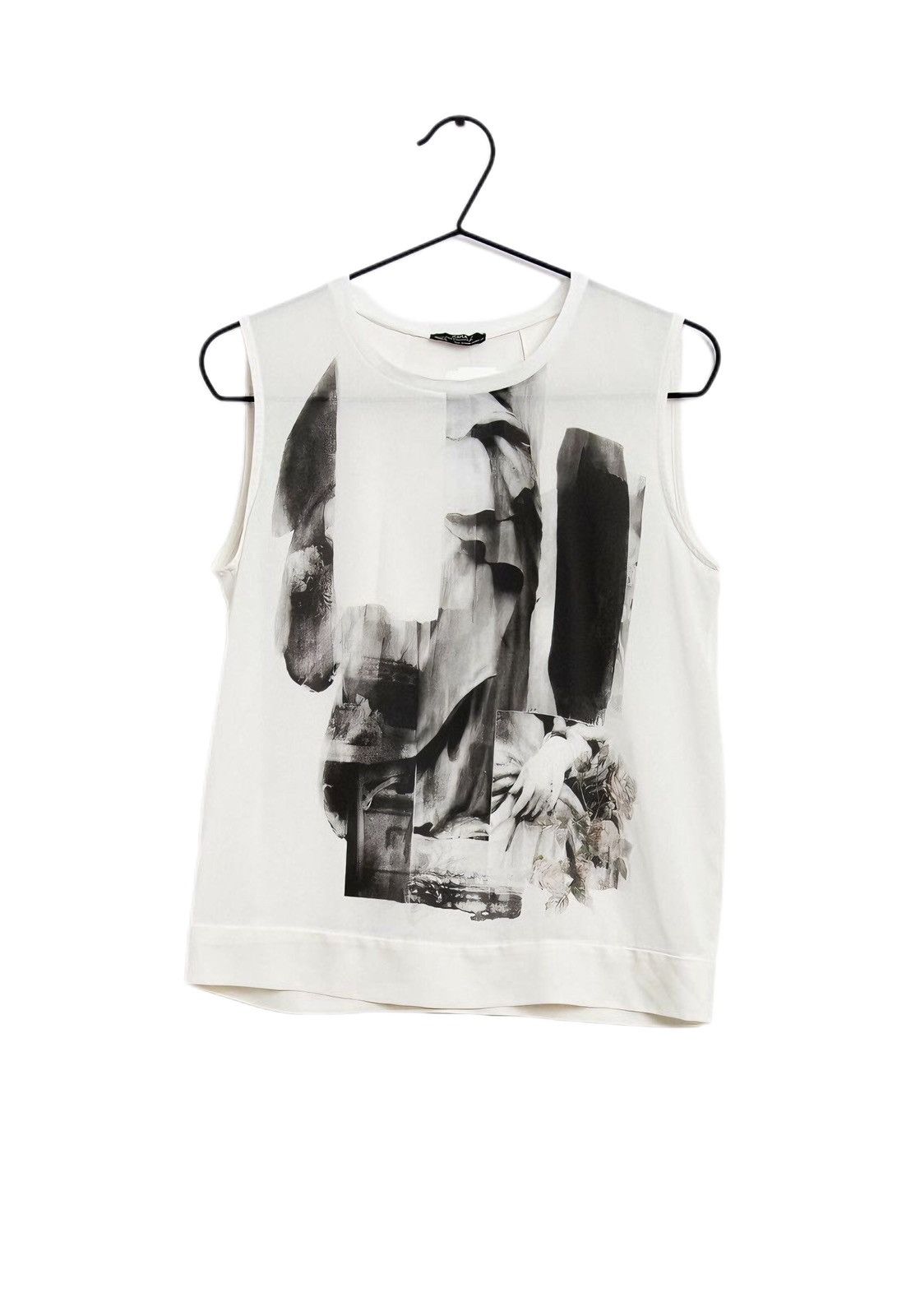 If Six Was Nine × Vintage zara top OFF WHITE Vintage Size M / US 6-8 / IT 42-44 - 1 Thumbnail